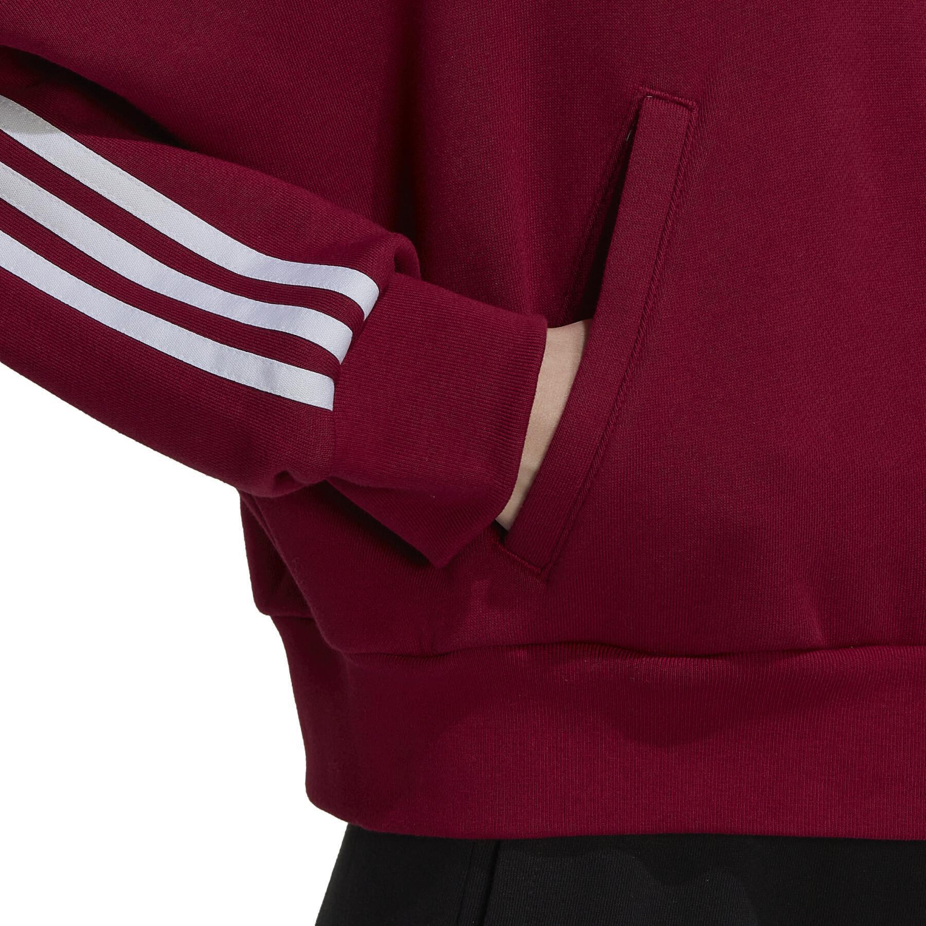 Sweatshirt à capuche décontracté zippé femme adidas Originals Adicolor Classics