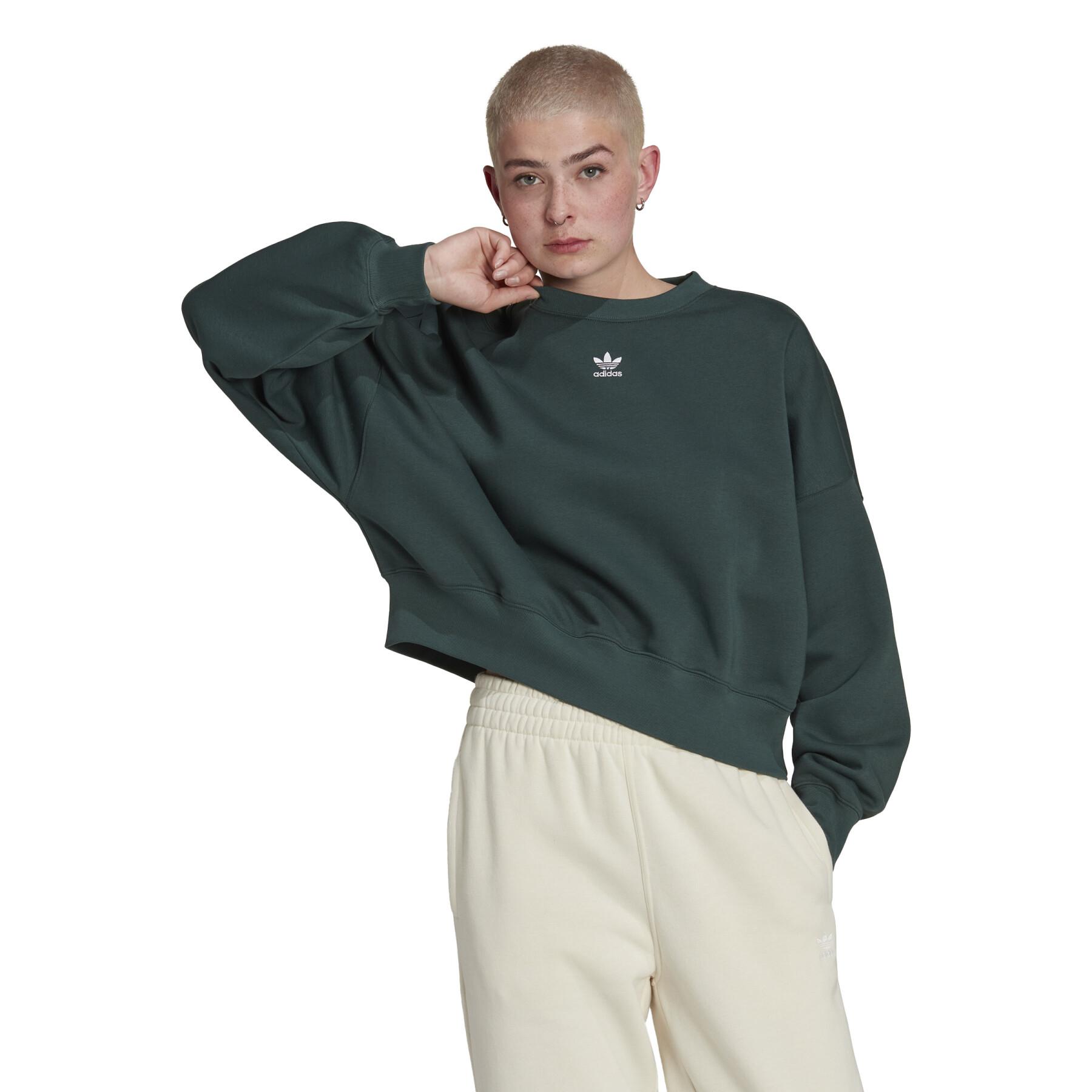 Sweatshirt molletonné femme adidas Originals Adicolor Essentials