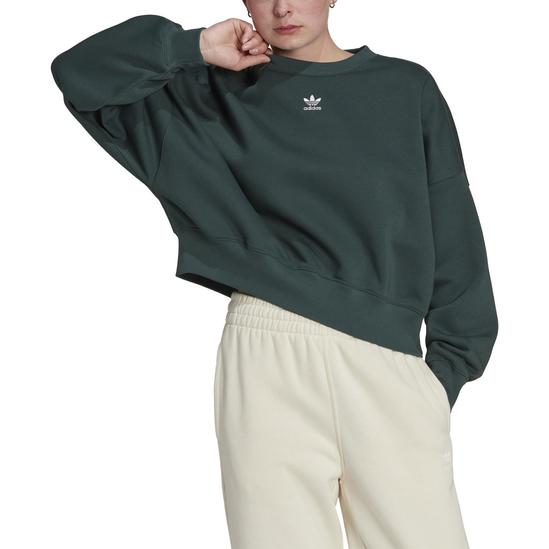 Sweatshirt molletonné femme adidas Originals Adicolor Essentials