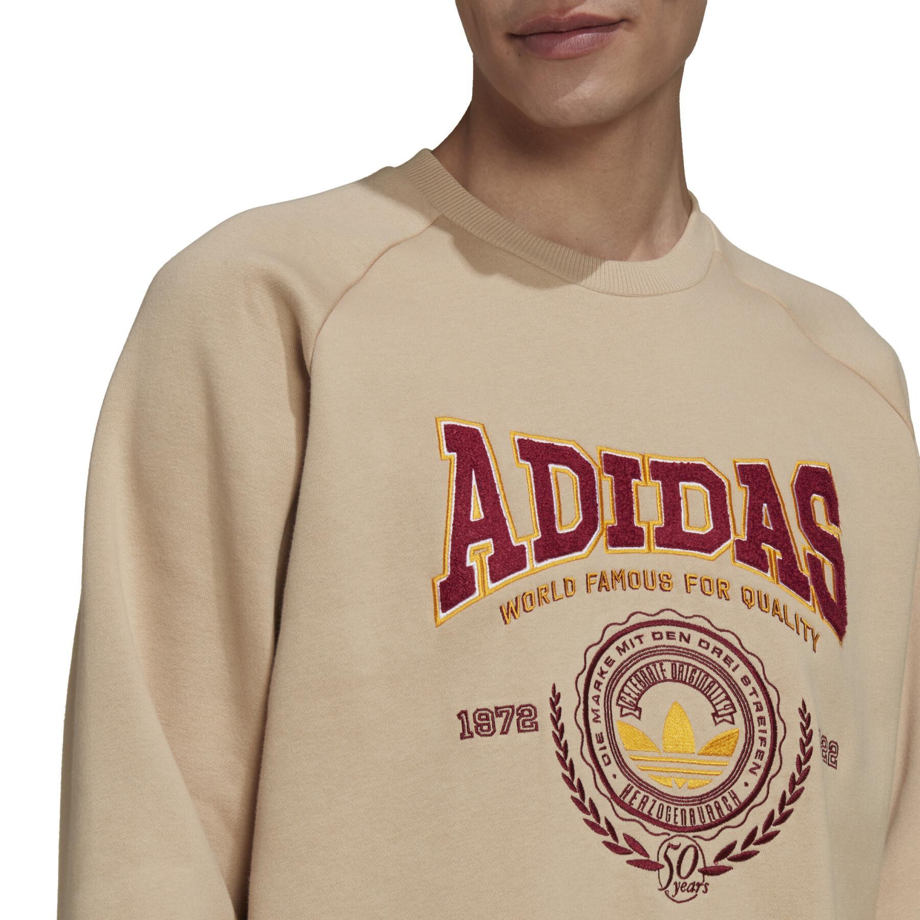 Sweatshirt à col rond adidas Originals Varsity