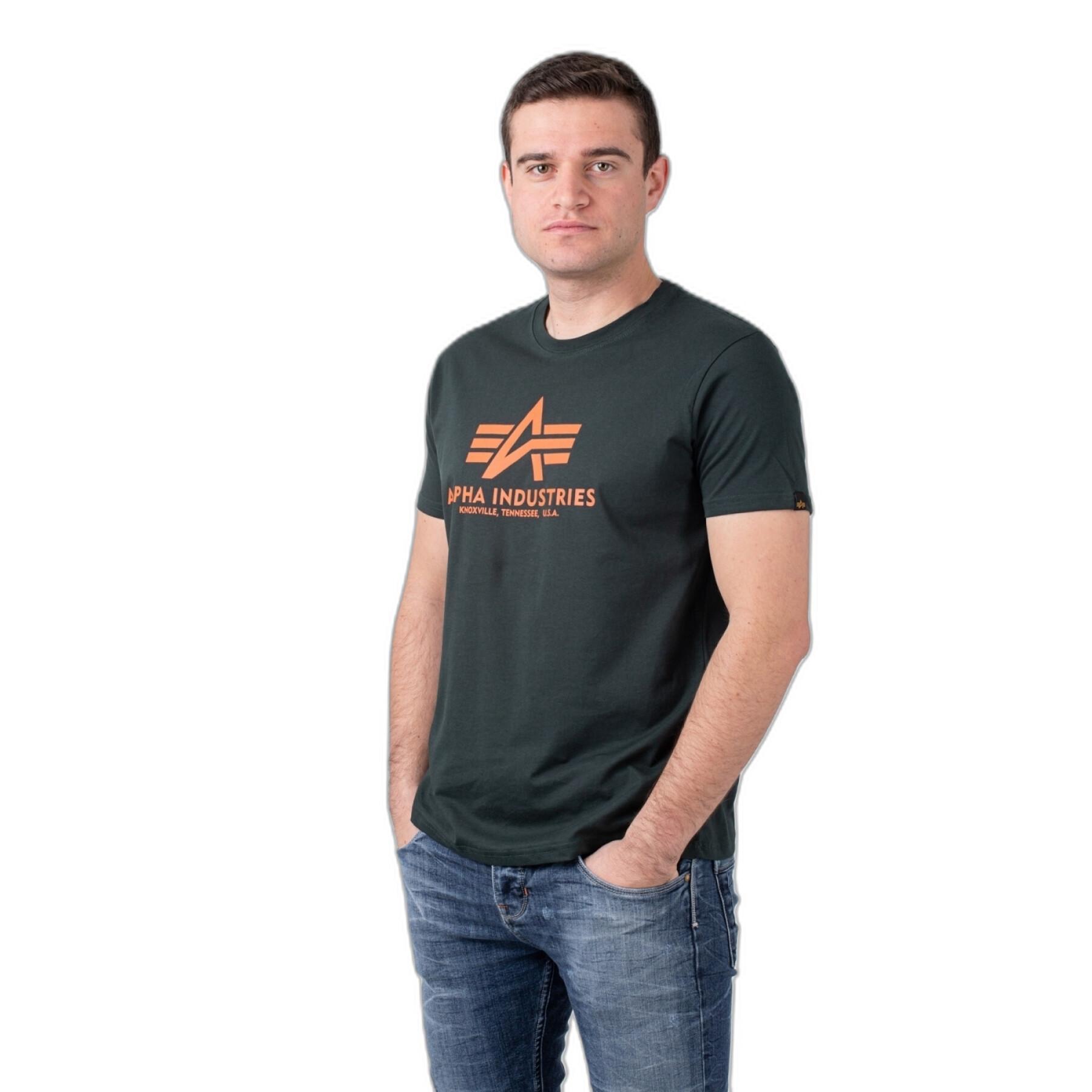 T-shirt à manches courtes Alpha Industries Basic 2 Pack