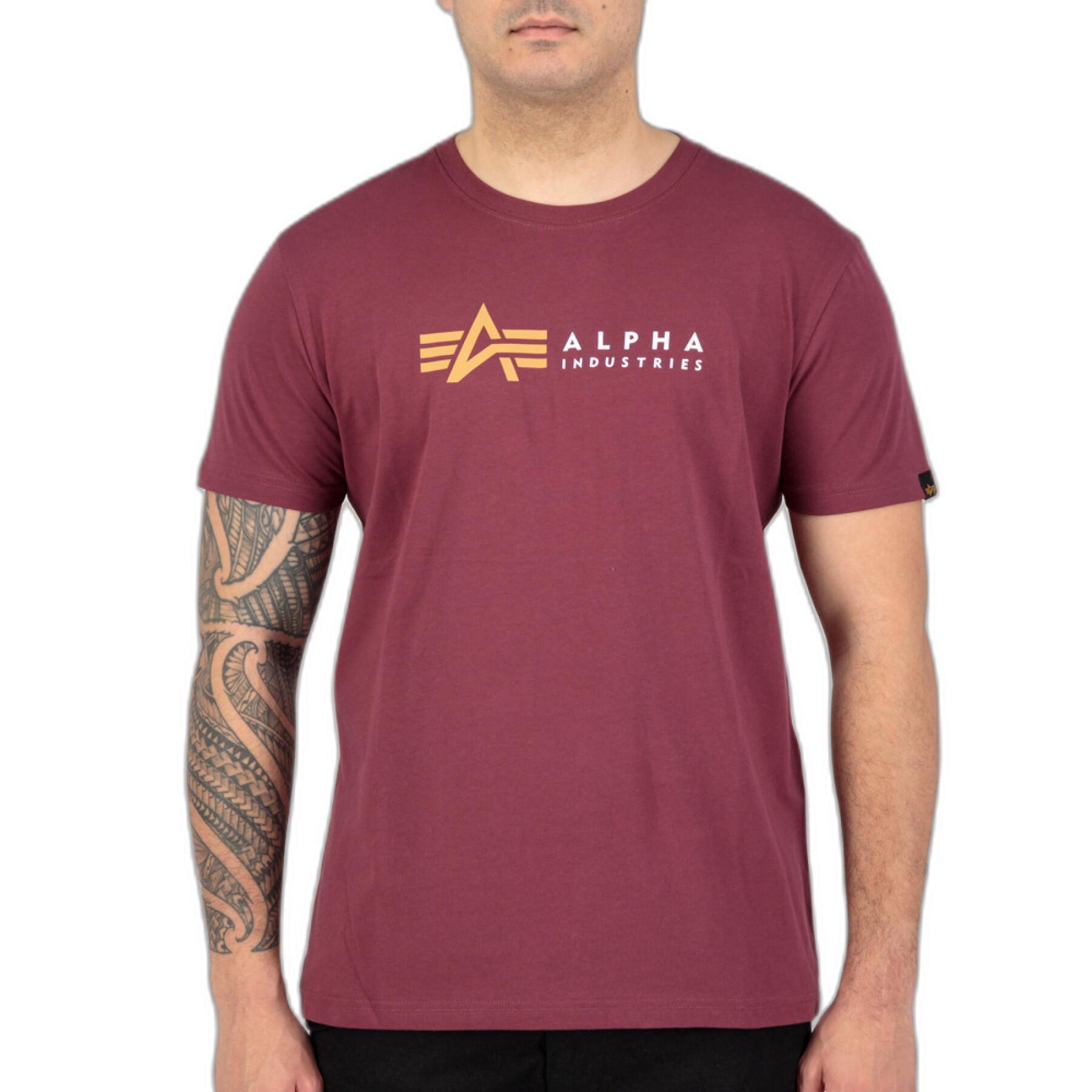 T-shirt Alpha Industries Label