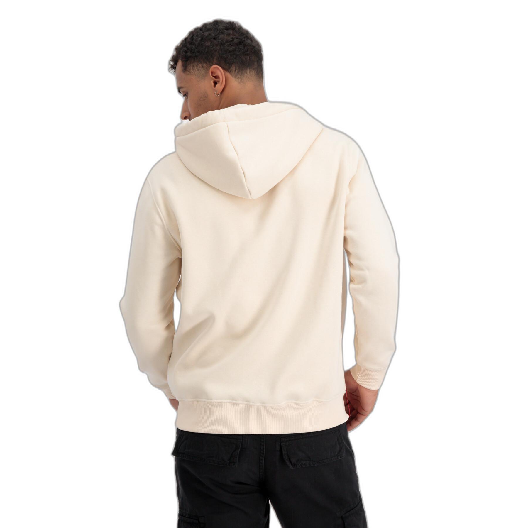 Sweatshirt à capuche zippé Alpha Industries Basic
