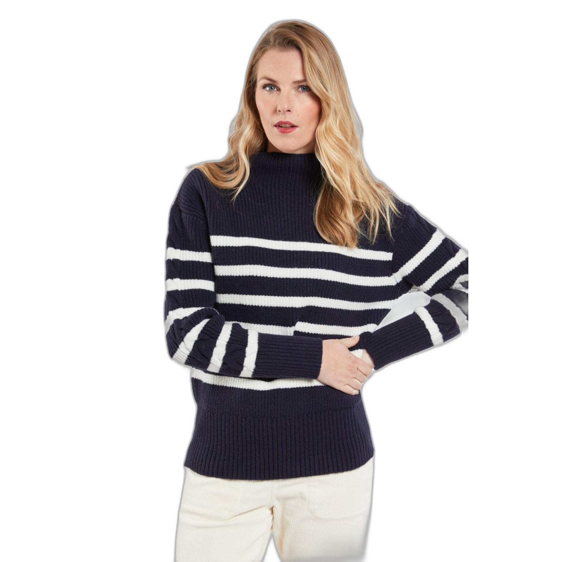 Pull col montant femme Armor-Lux