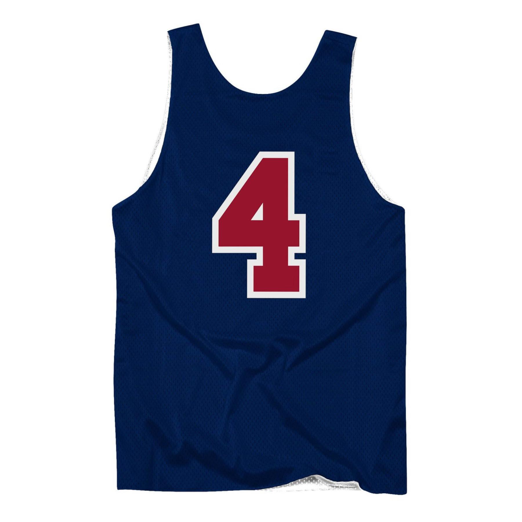 Maillot authentique Team USA reversible practice Christian Laettner