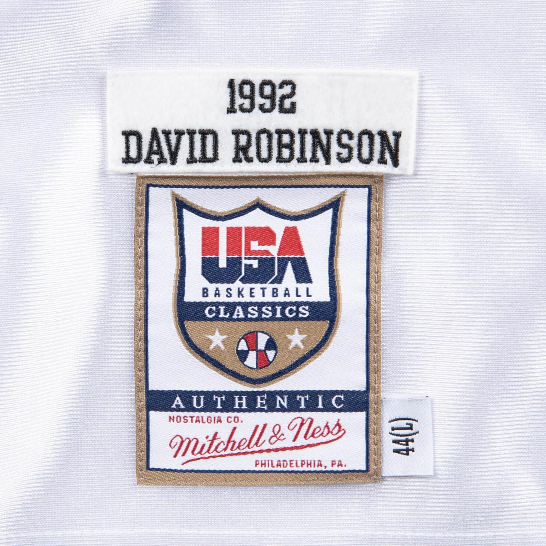 Maillot authentique Team USA David Robinson