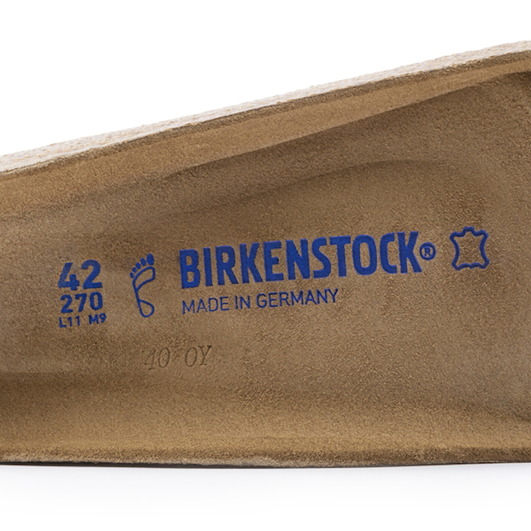 Semelles de ramplacement Birkenstock Soft Footbed Andermatt Leather