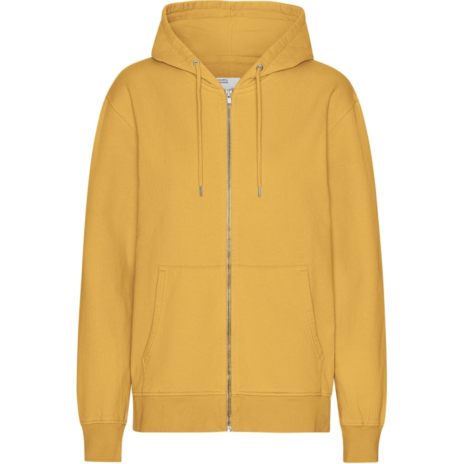 Sweatshirt à capuche zippé Colorful Standard Classic Organic Burned Yellow