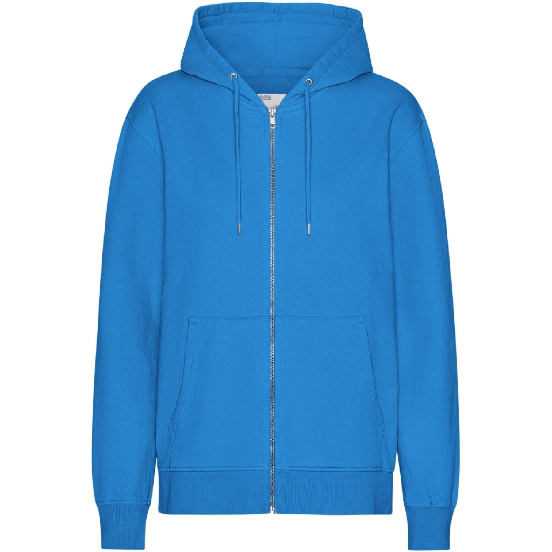 Sweatshirt à capuche zippé Colorful Standard Classic Organic Pacific Blue