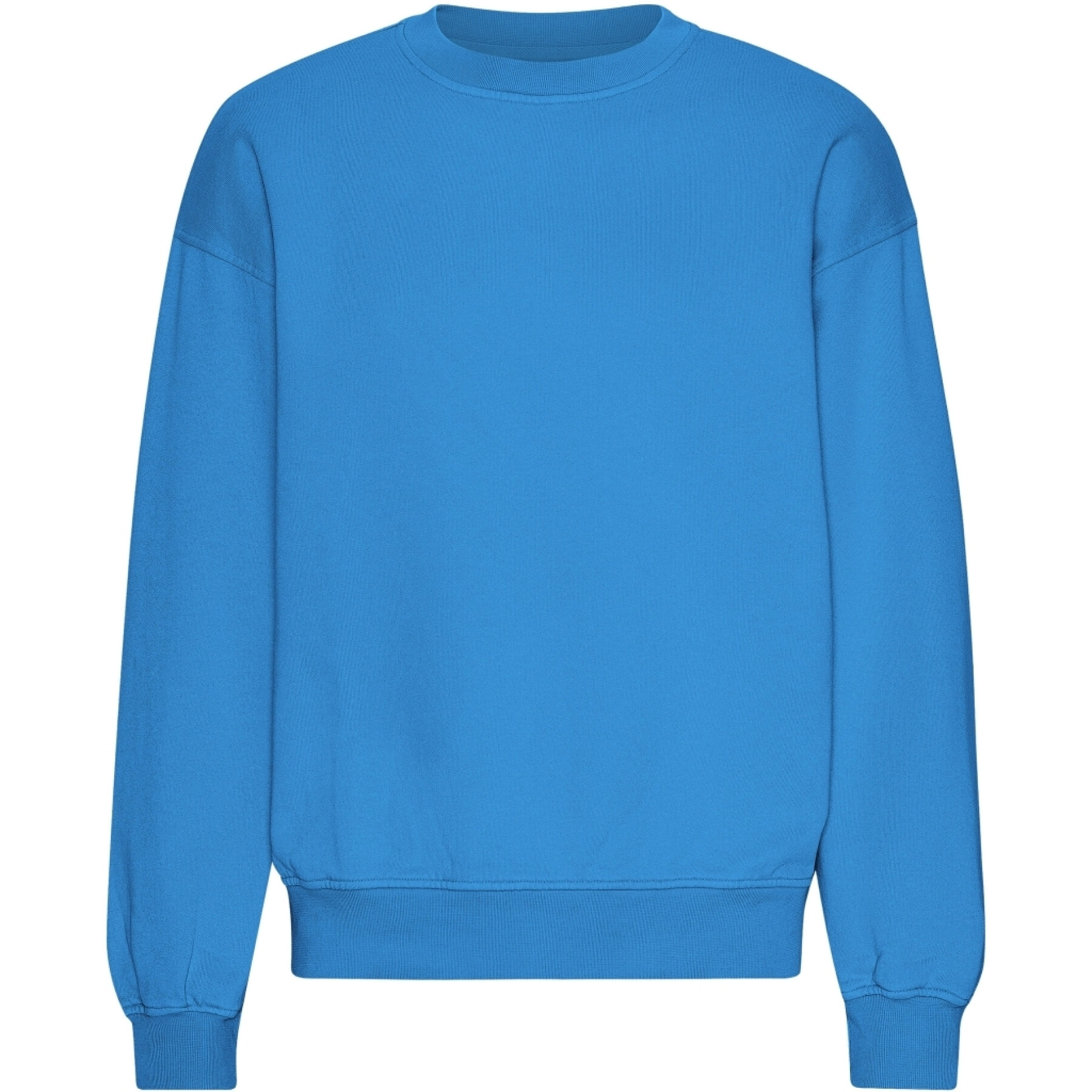 Sweatshirt col rond oversize Colorful Standard Organic Pacific Blue