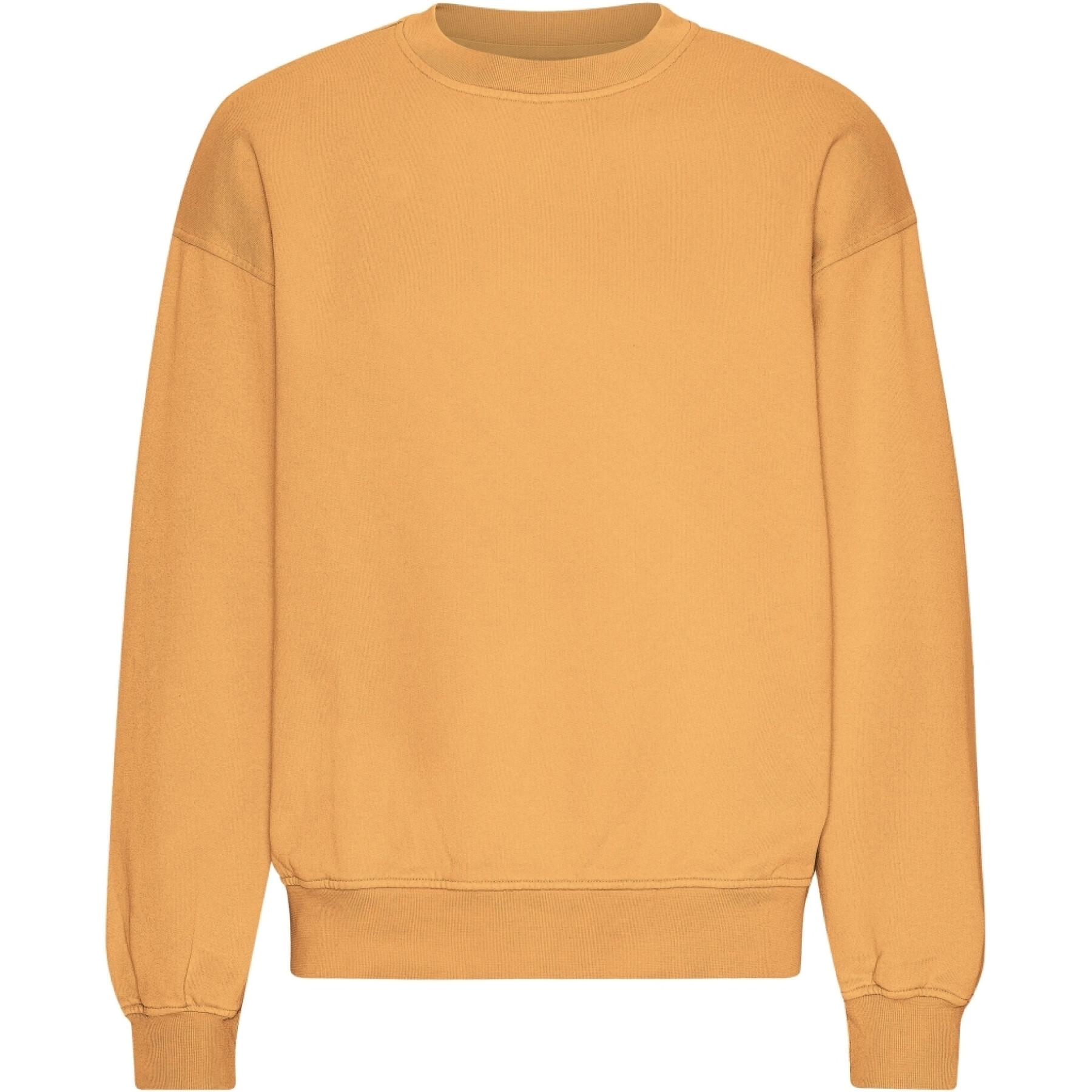 Sweatshirt col rond oversize Colorful Standard Organic Sandstone Orange