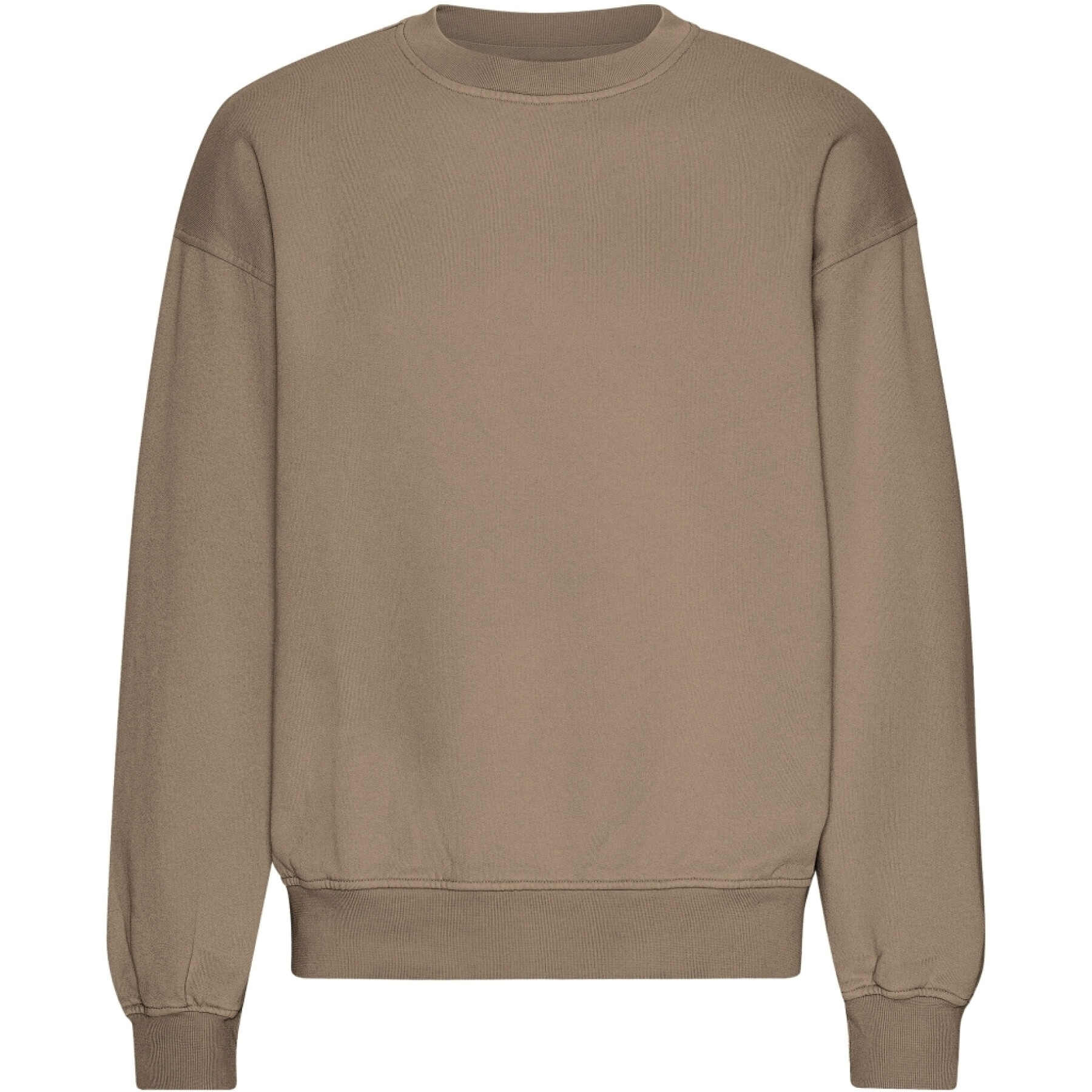 Sweatshirt col rond oversize Colorful Standard Organic Warm Taupe