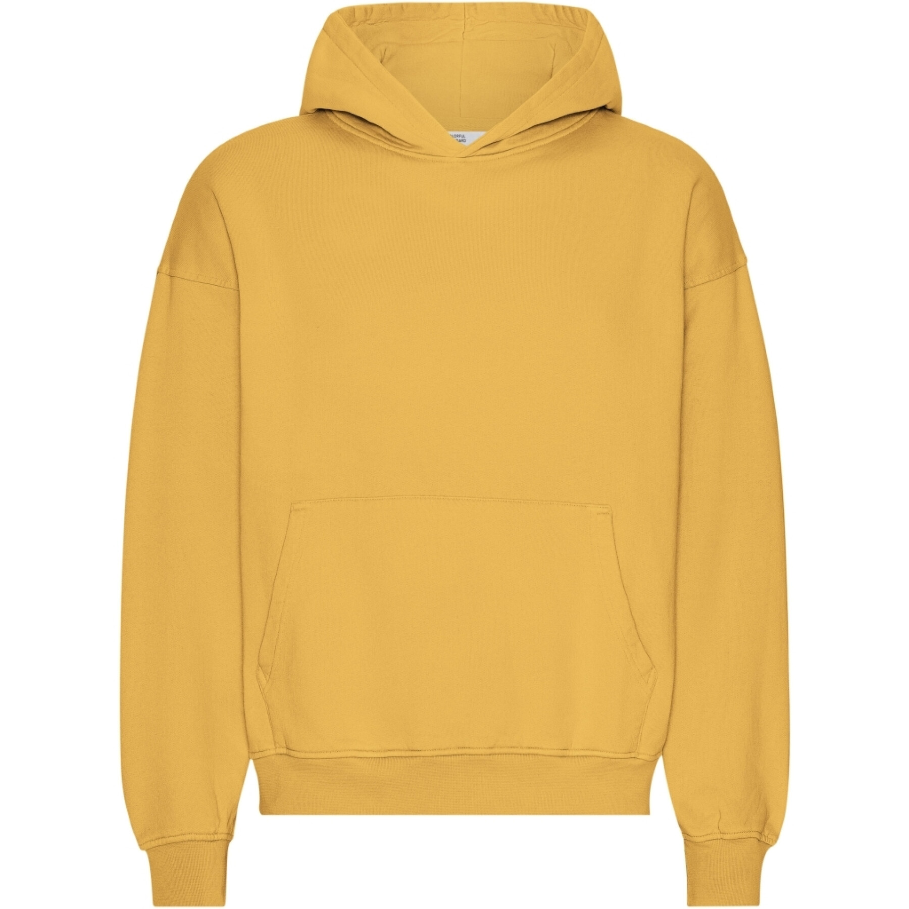 Sweatshirt à capuche oversize Colorful Standard Organic Burned Yellow