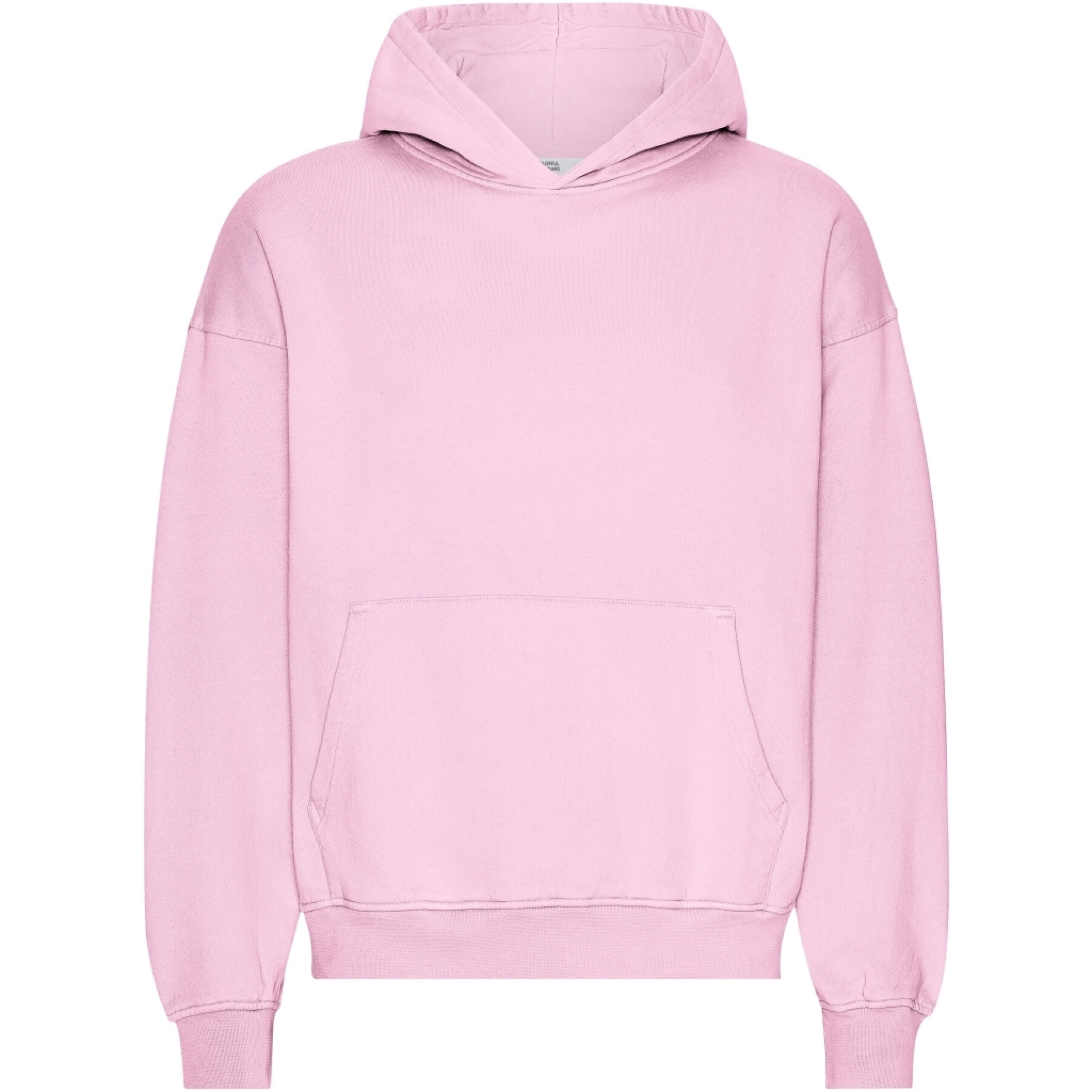 Sweatshirt à capuche oversize Colorful Standard Organic Flamingo Pink