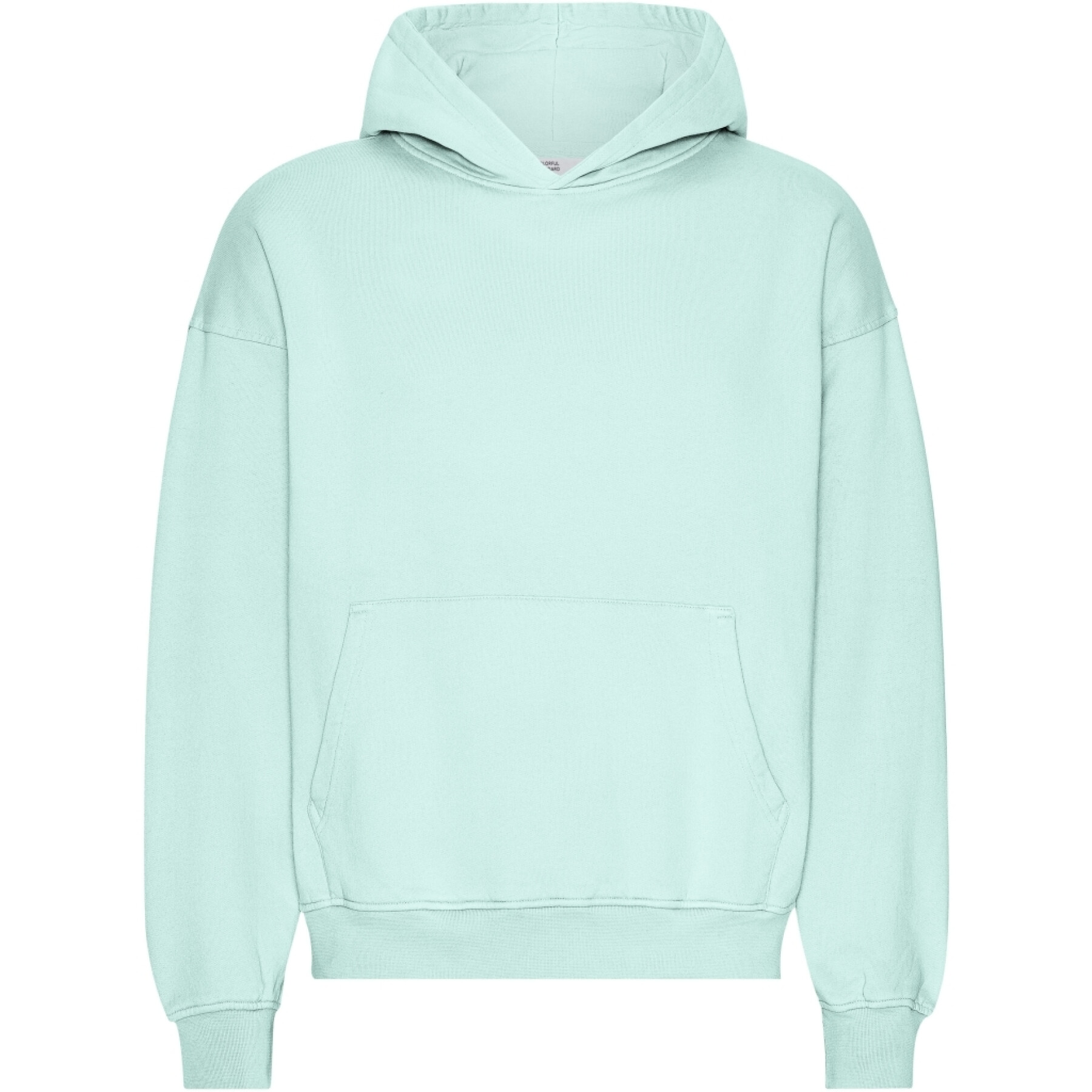 Sweatshirt à capuche oversize Colorful Standard Organic Light Aqua