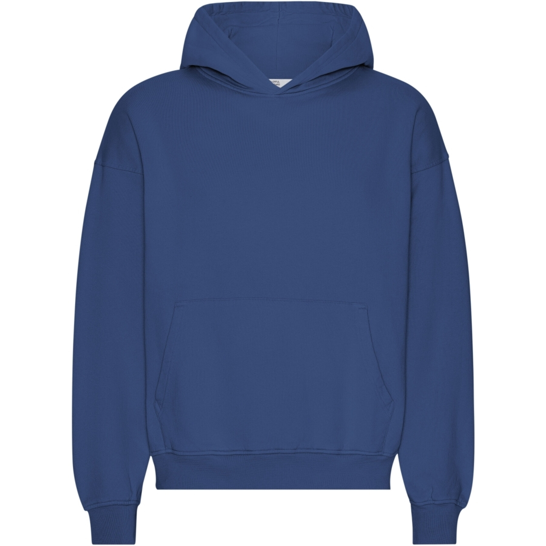 Sweatshirt à capuche oversize Colorful Standard Organic Marine Blue