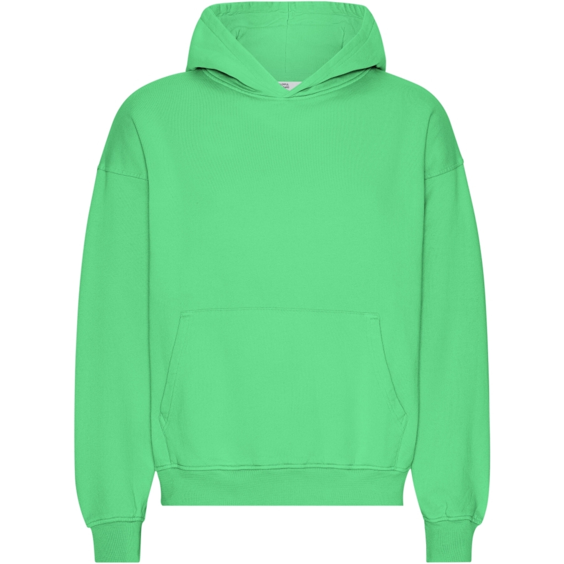 Sweatshirt à capuche oversize Colorful Standard Organic Spring Green