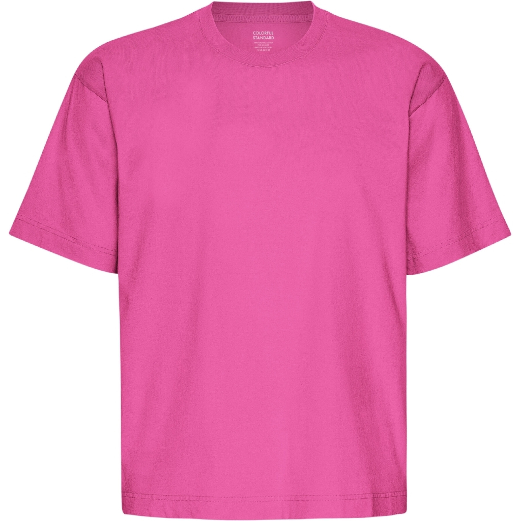 T-shirt oversize femme Colorful Standard Organic Bubblegum Pink