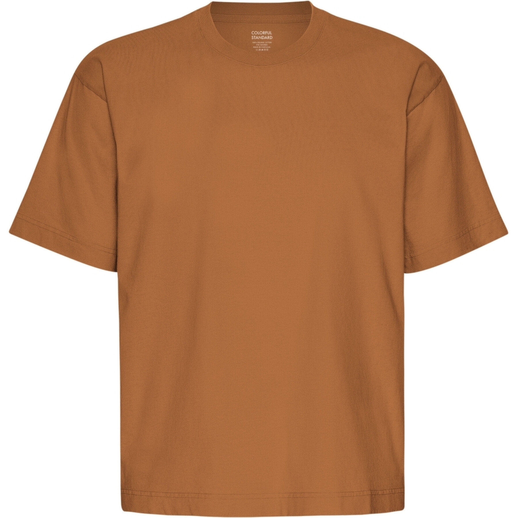 T-shirt oversize Colorful Standard Organic Ginger Brown
