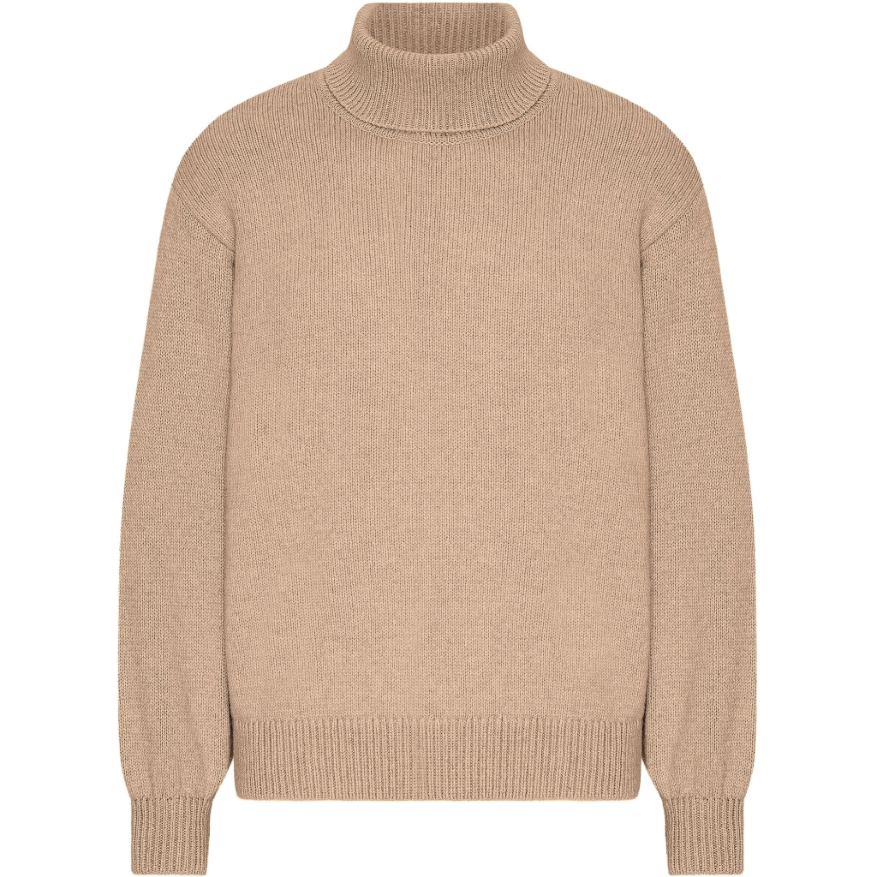 Pull col roulé Colorful Standard Honey Beige