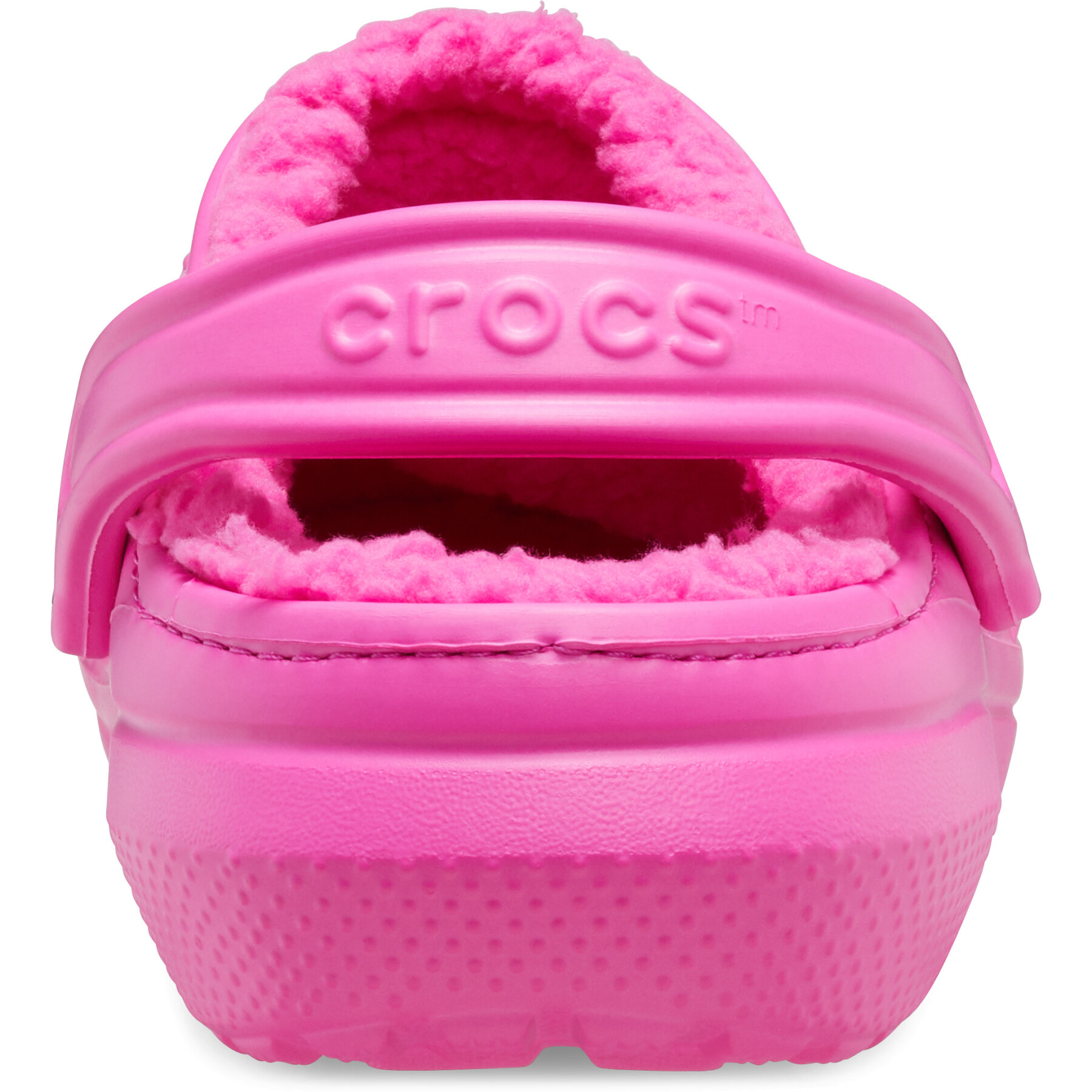 Crocs classic fuzz lined clog