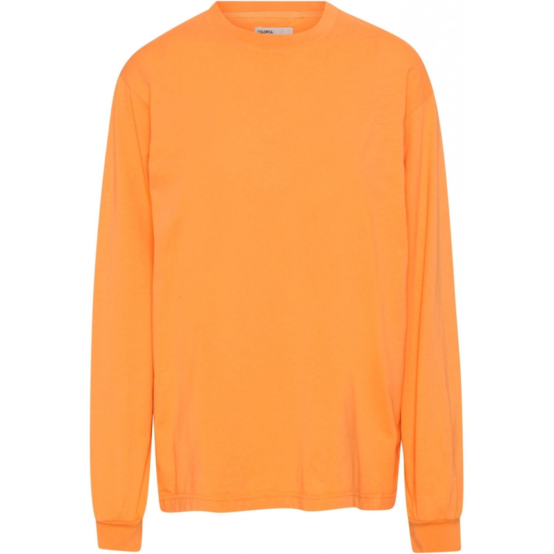 T-shirt manches longues Colorful Standard Organic oversized sunny orange