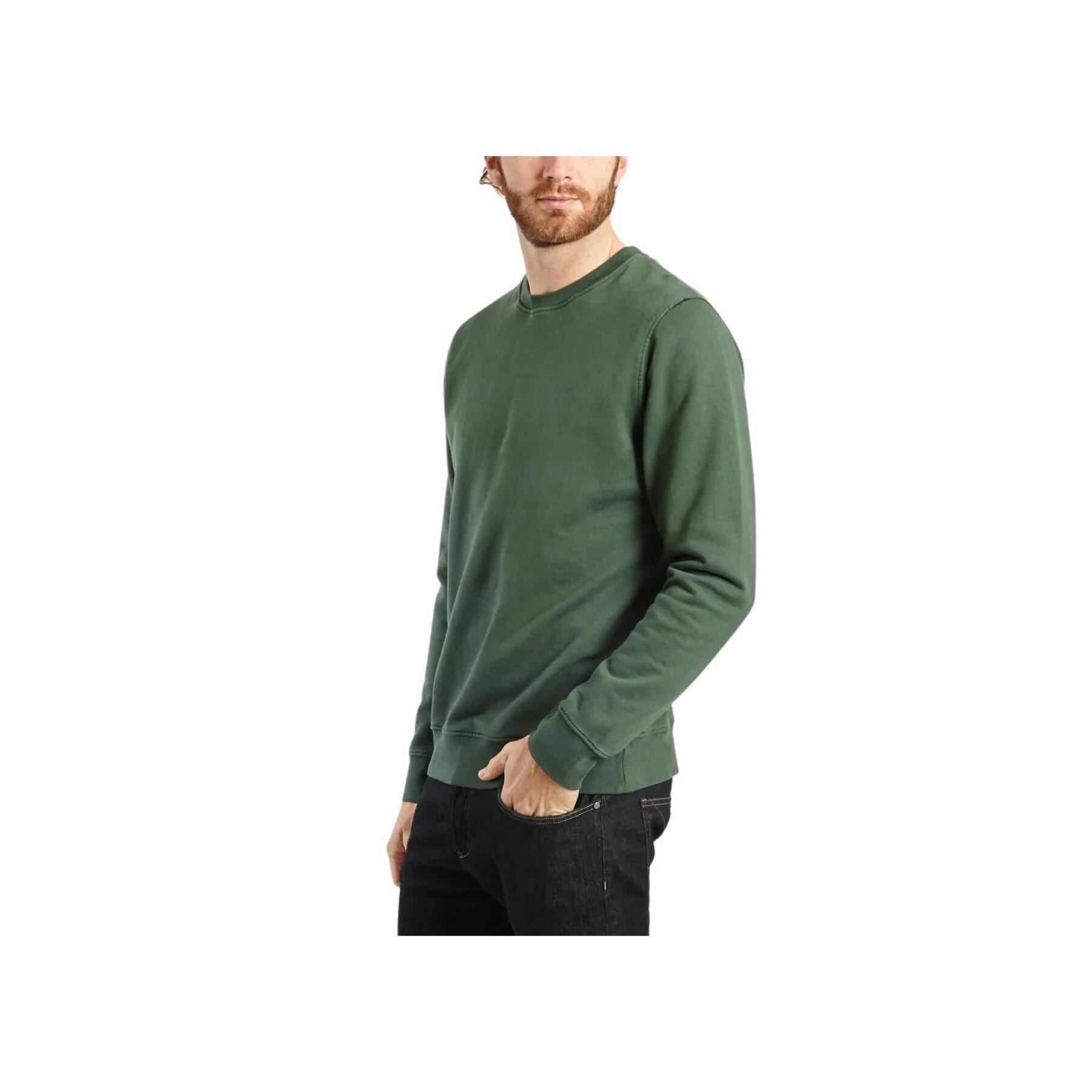 Sweatshirt col rond Colorful Standard Classic Organic emerald green