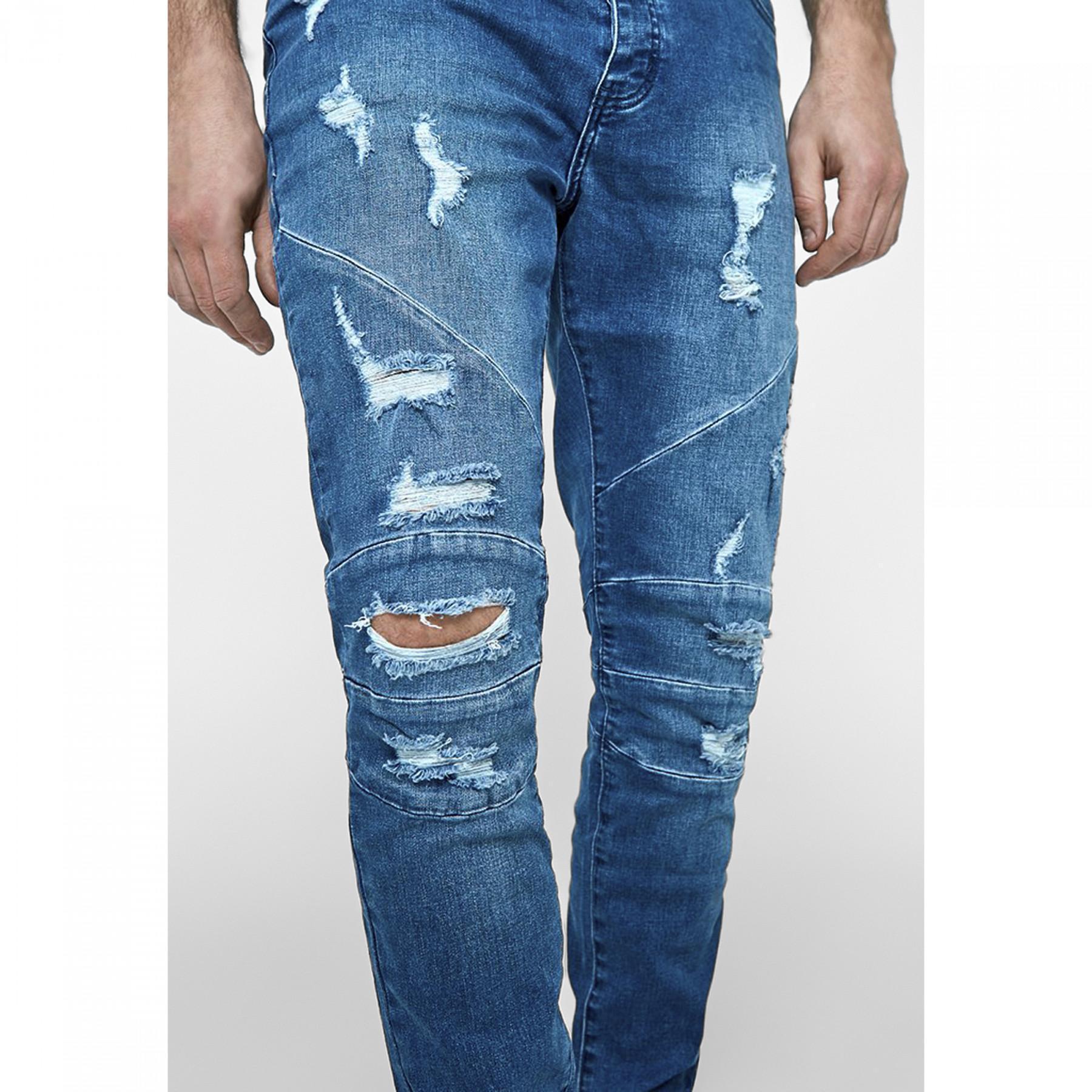 Pantalon jeans Cayler & Sons alldd paneled ian denim
