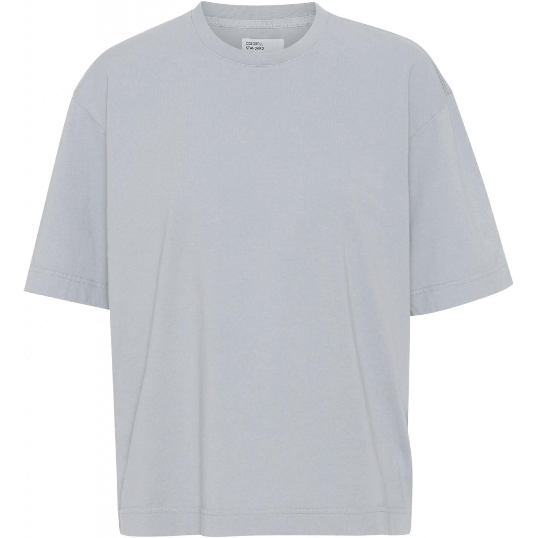 T-shirt femme Colorful Standard Organic oversized limestone grey