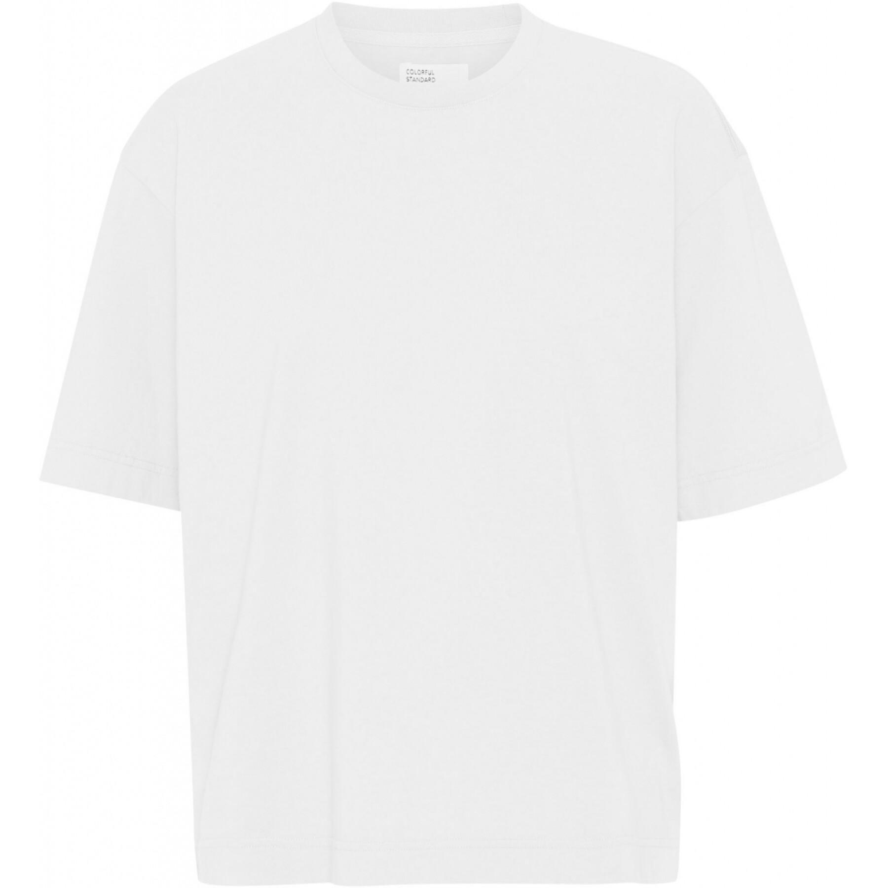 T-shirt femme Colorful Standard Organic oversized optical white