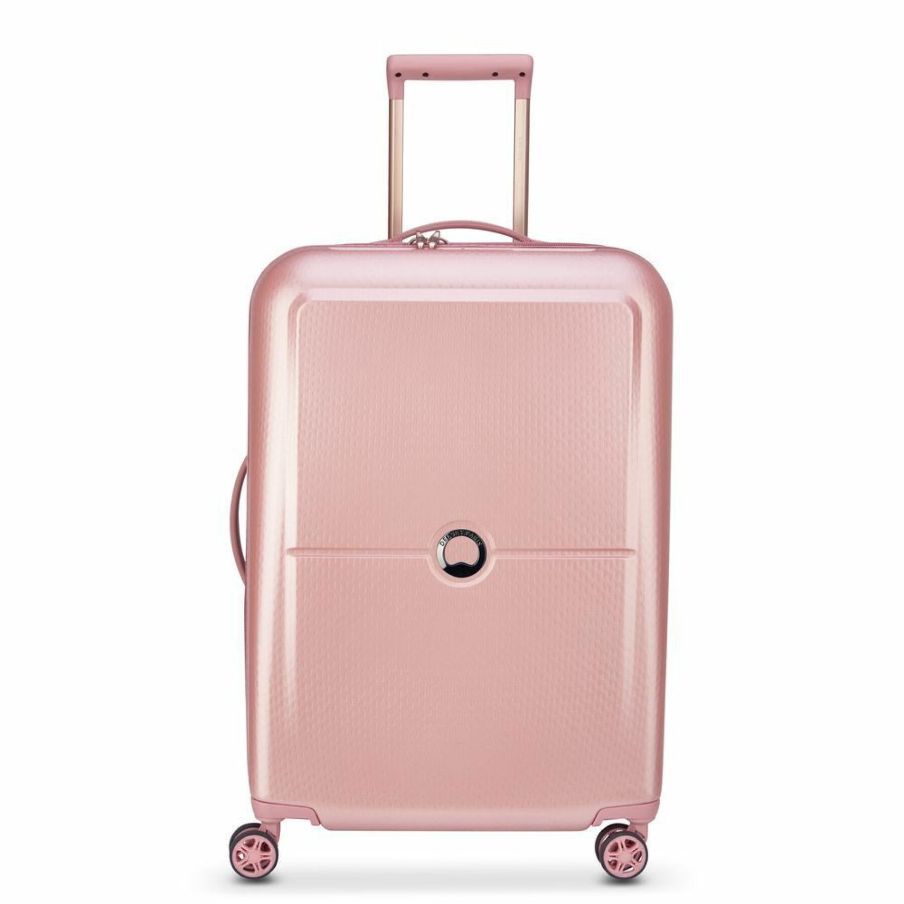 Valise trolley 4 doubles roues Delsey Turenne 65 cm
