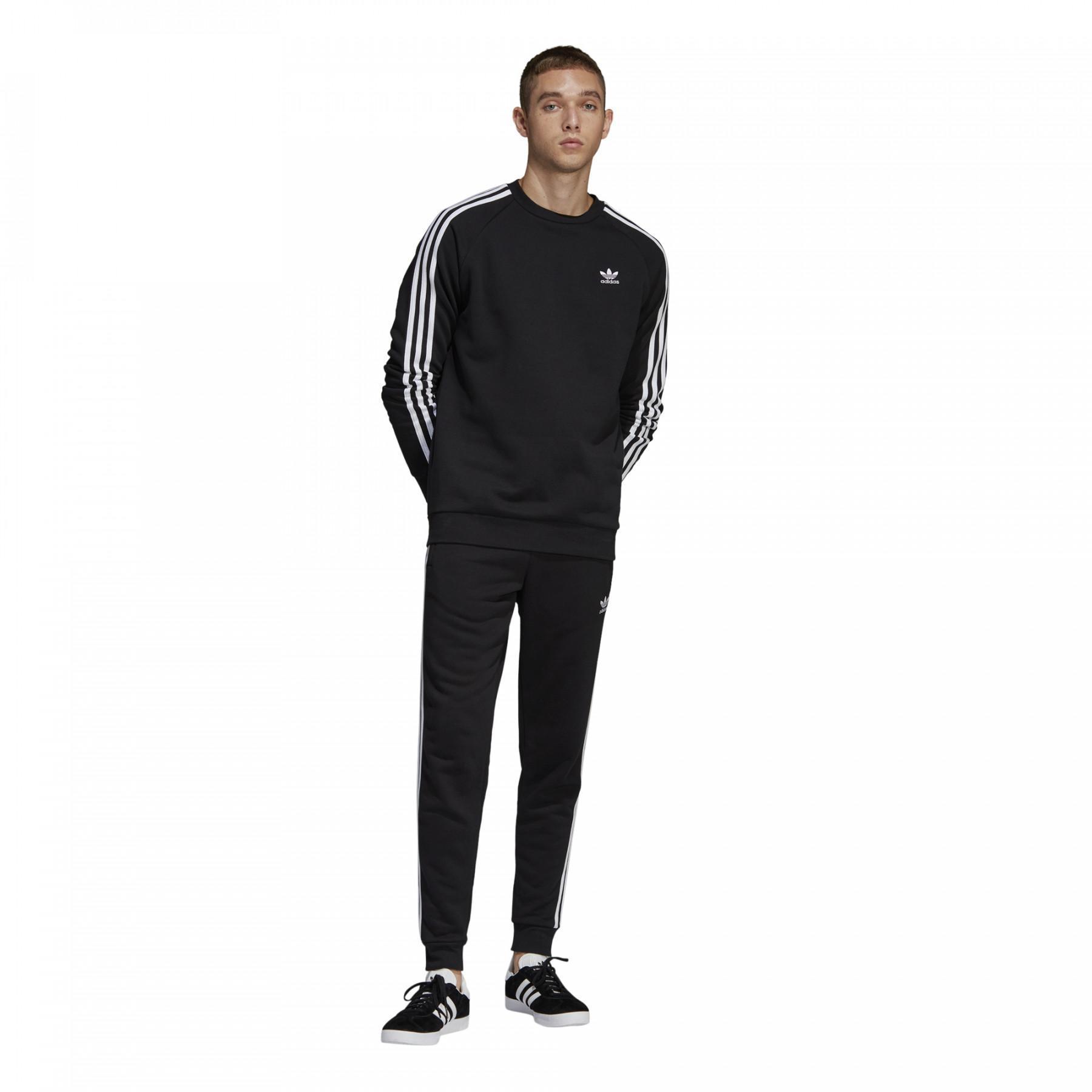 Sweatshirt adidas 3-Stripes Crewneck Black