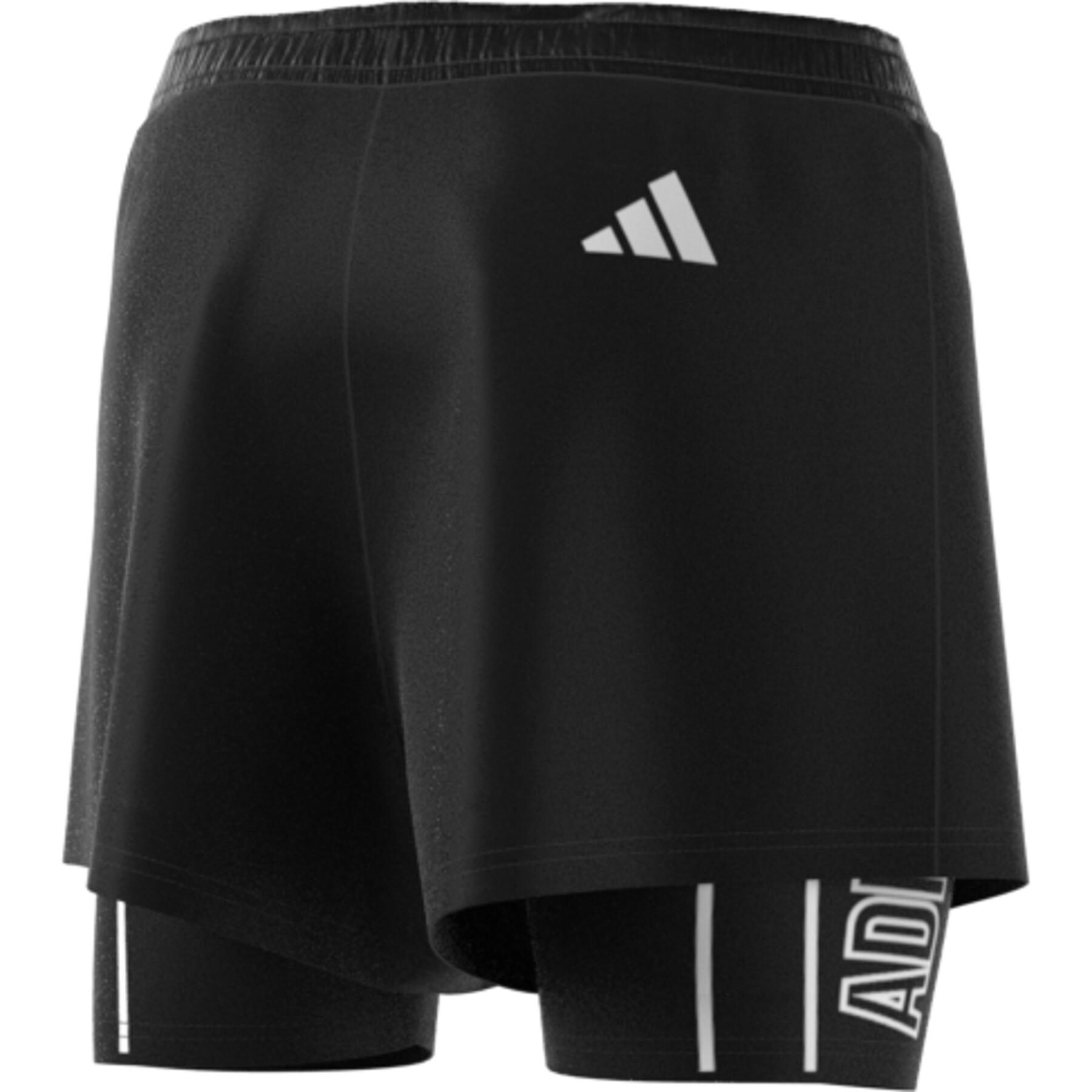 Short femme adidas Detachable Two-in-One