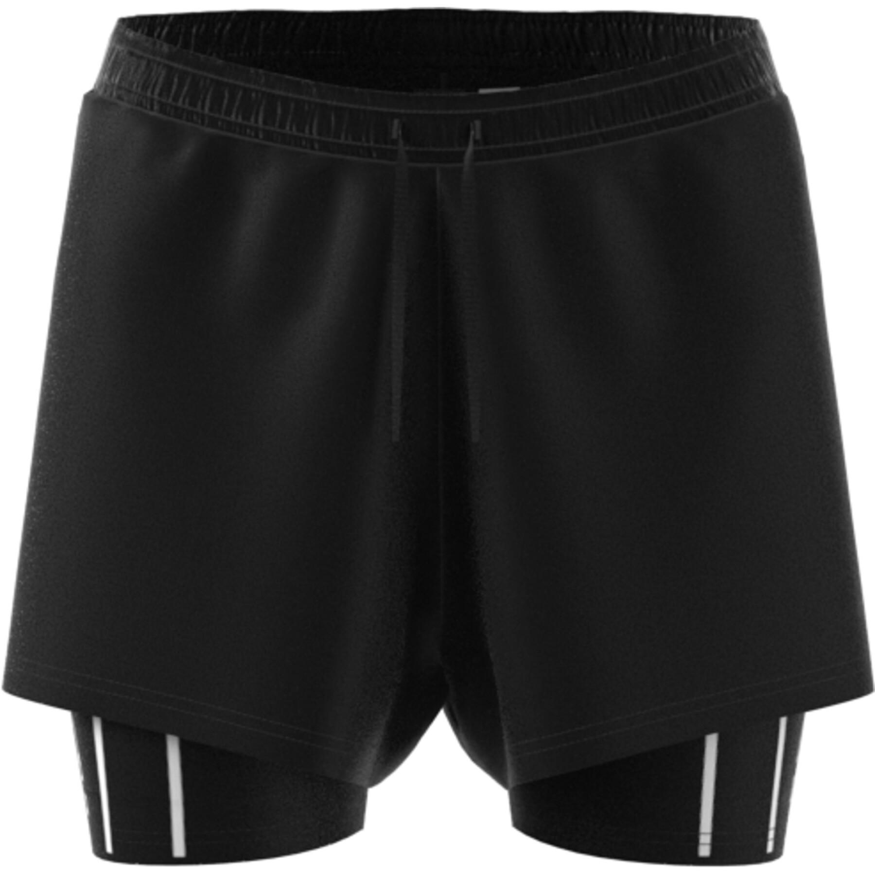 Short femme adidas Detachable Two-in-One