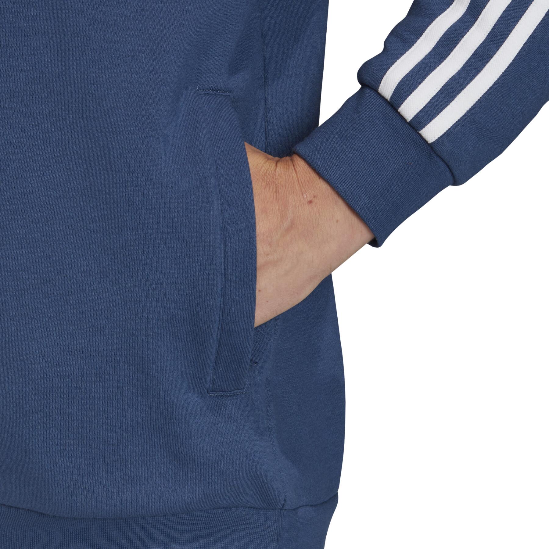 Sweatshirt adidas Originals à capuche 3-bandes
