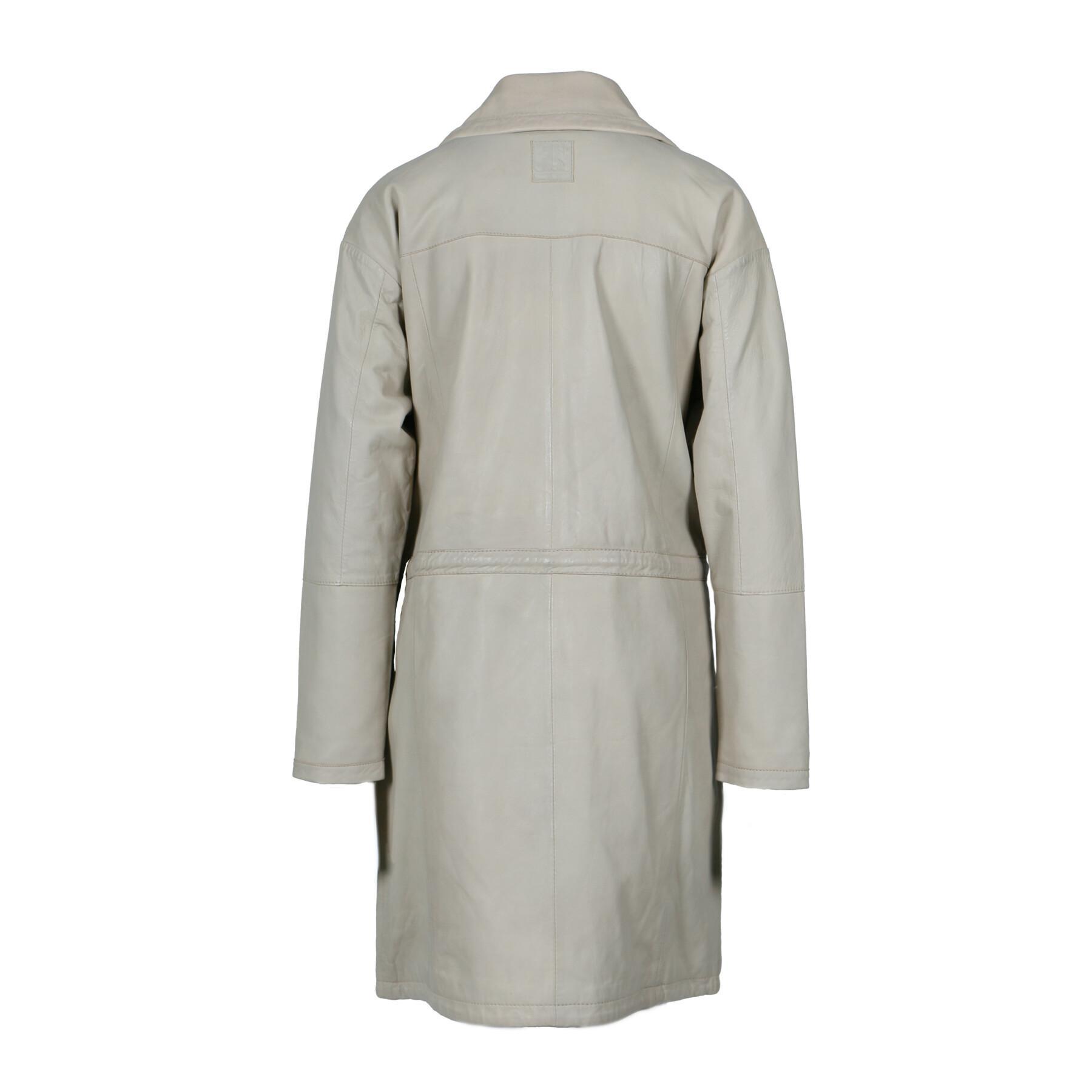 Manteau en cuir femme Freaky Nation Quite Clearly
