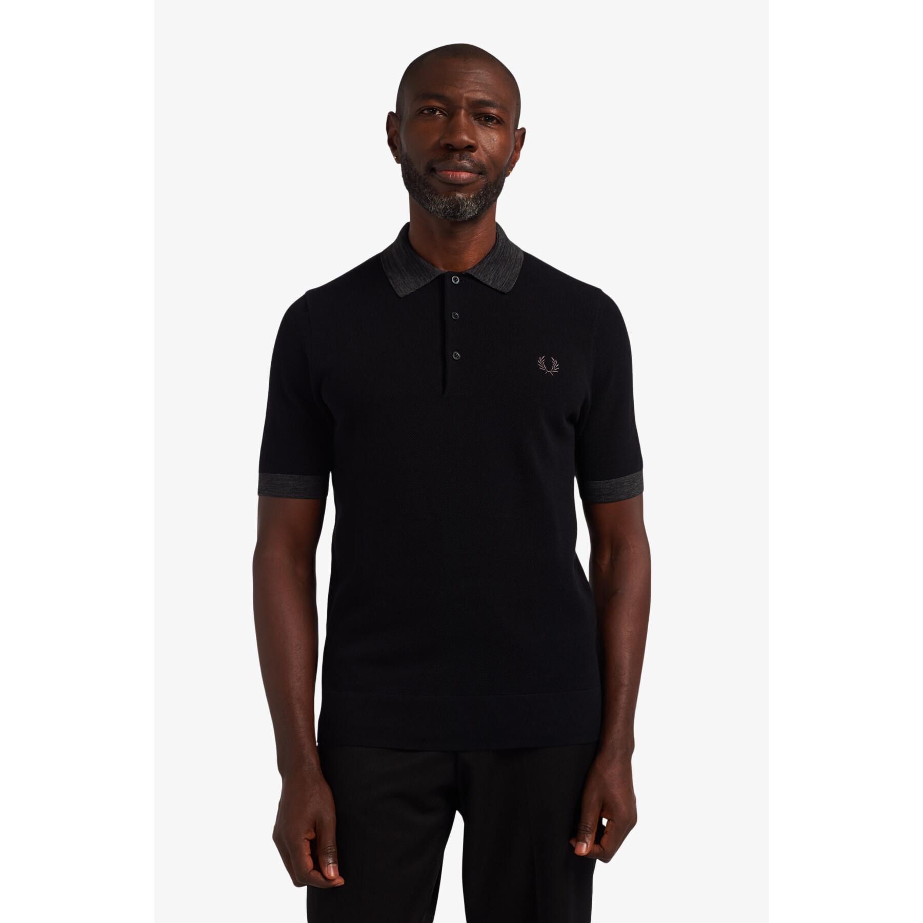 Polo en maille Fred Perry Space dye trim