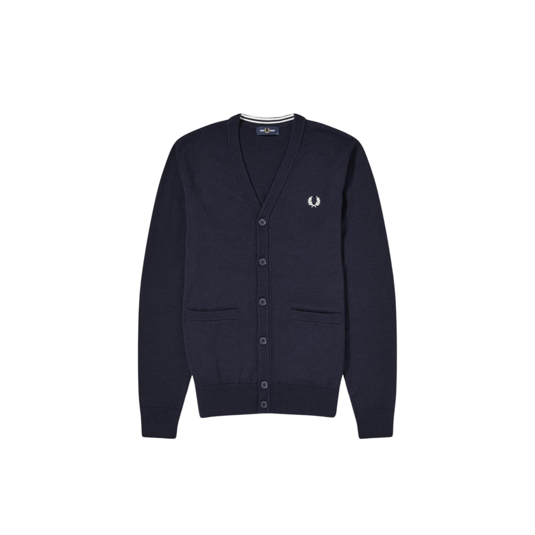 Cardigan femme Fred Perry Classic