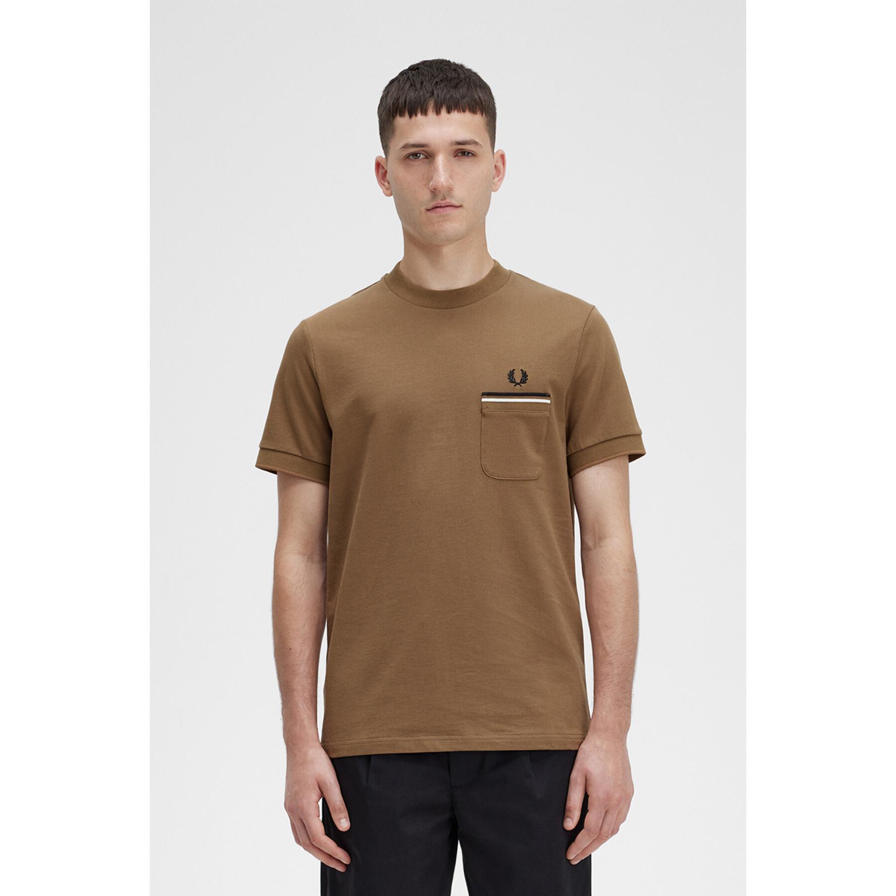T-shirt à poches en jersey Fred Perry Loopback