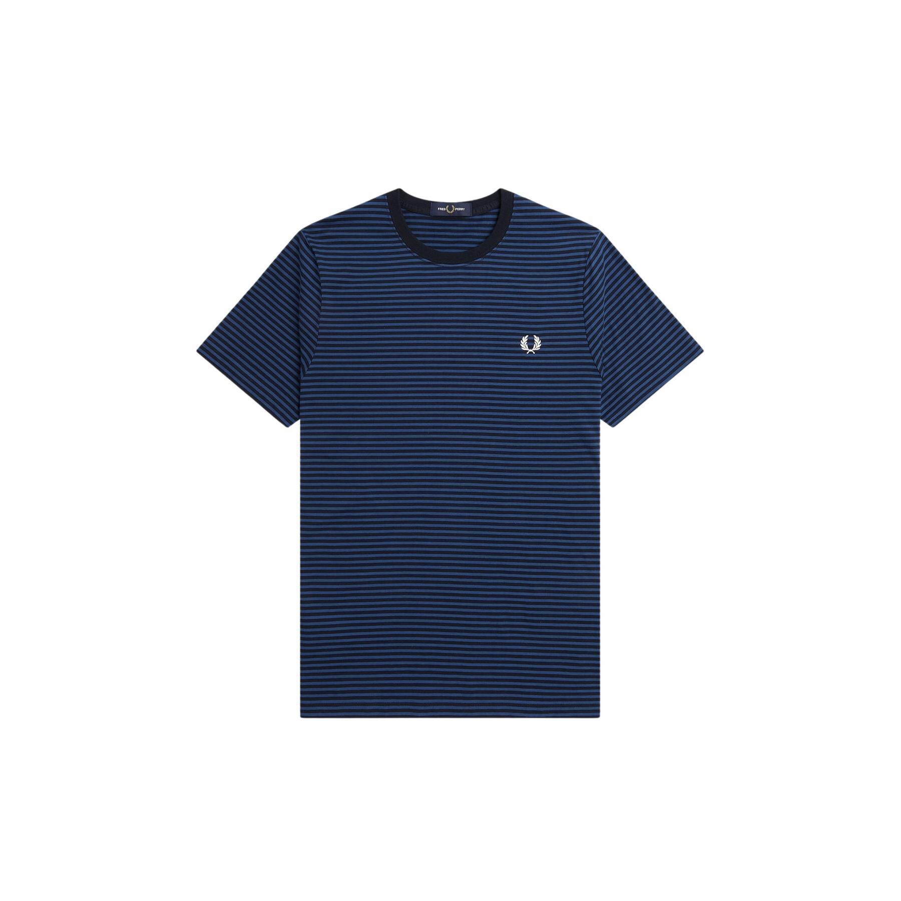 T-shirt à rayures fines Fred Perry