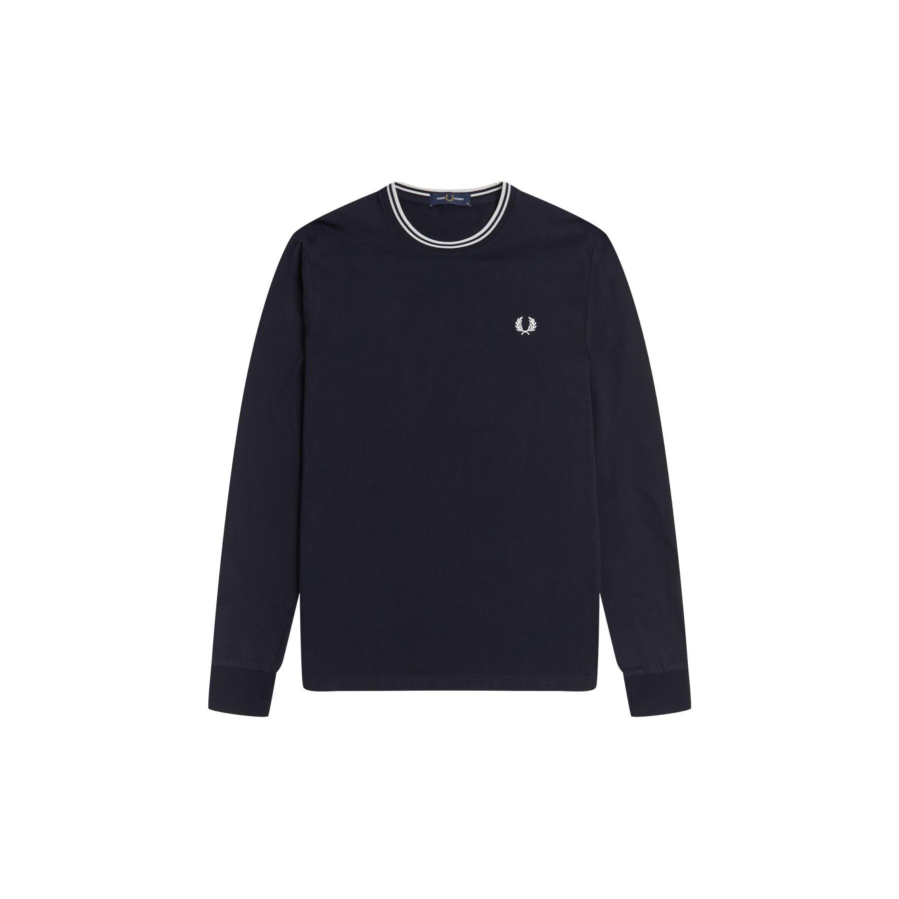 T-shirt manches longues Fred Perry Twin Tipped