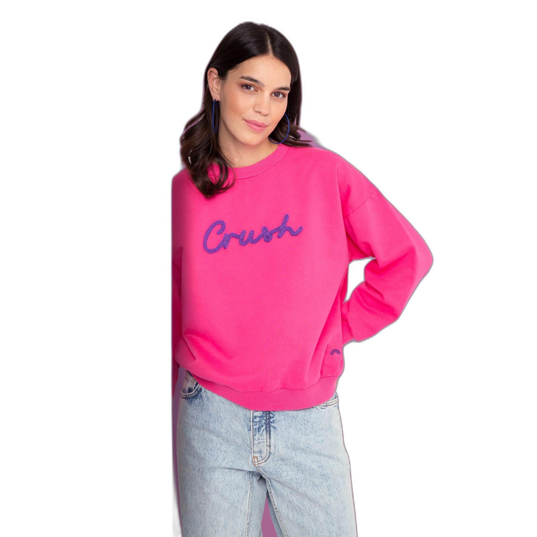 Sweatshirt femme French Disorder Rosie Crush