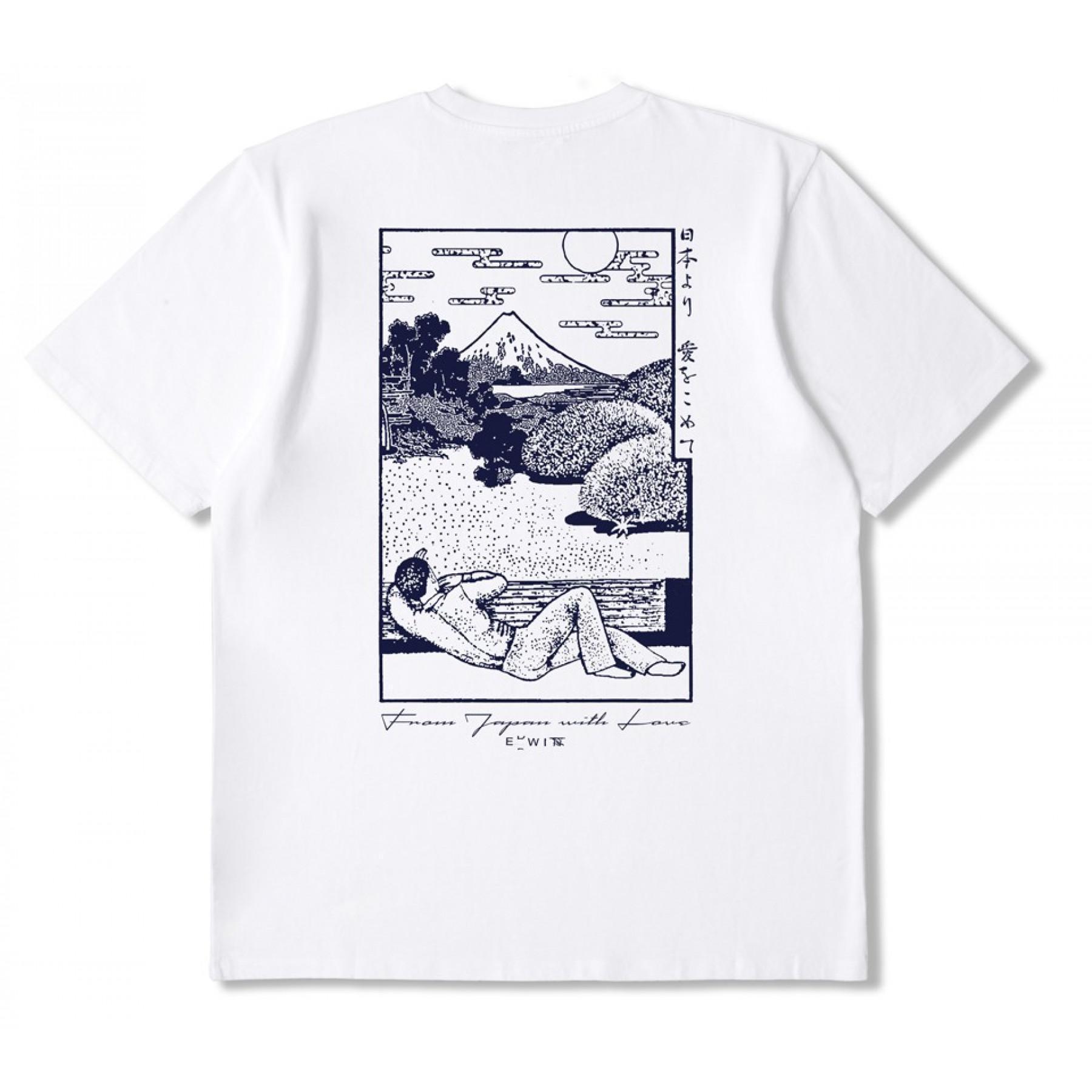 T-shirt Edwin Fuji Scenery