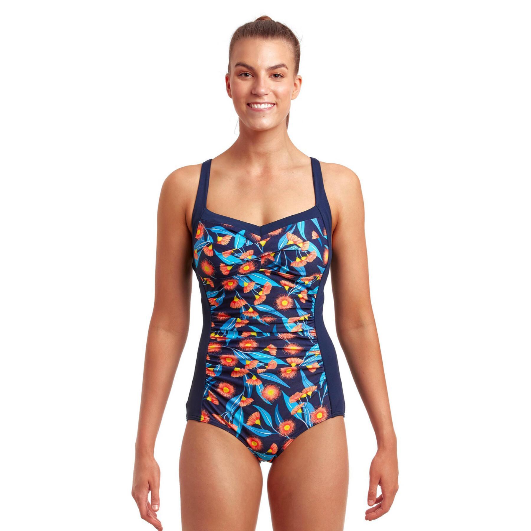 Maillot de bain 1 pièce femme Funkita Form Ruched Panelled one