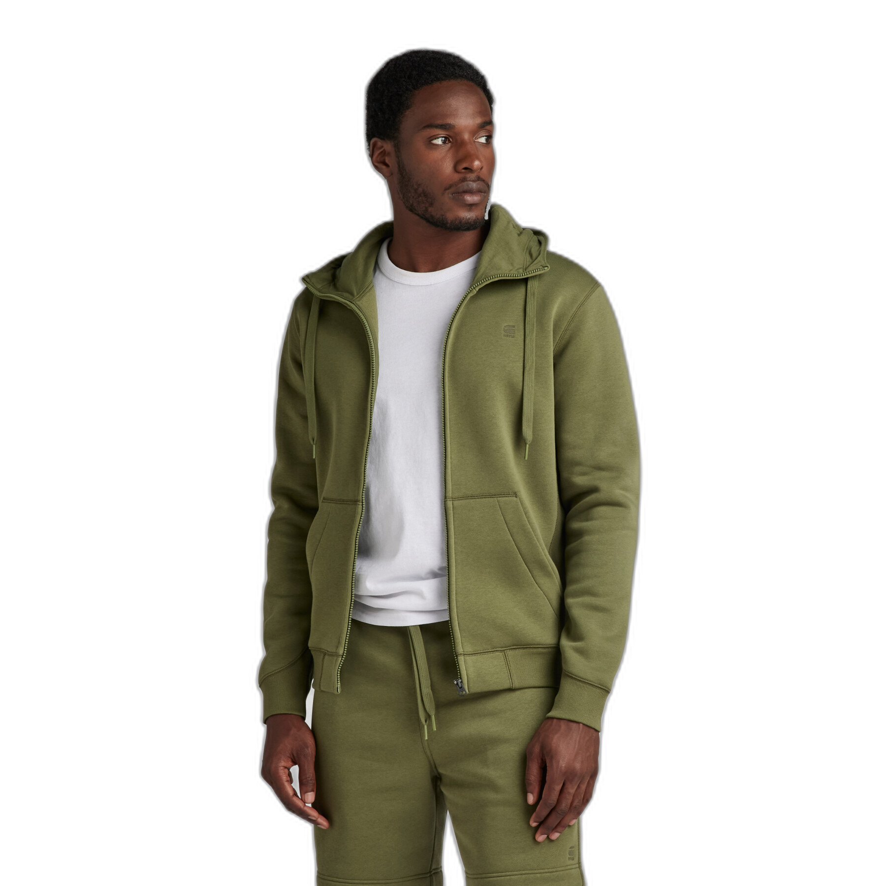 Sweatshirt à capuche zippé G-Star Premium Core