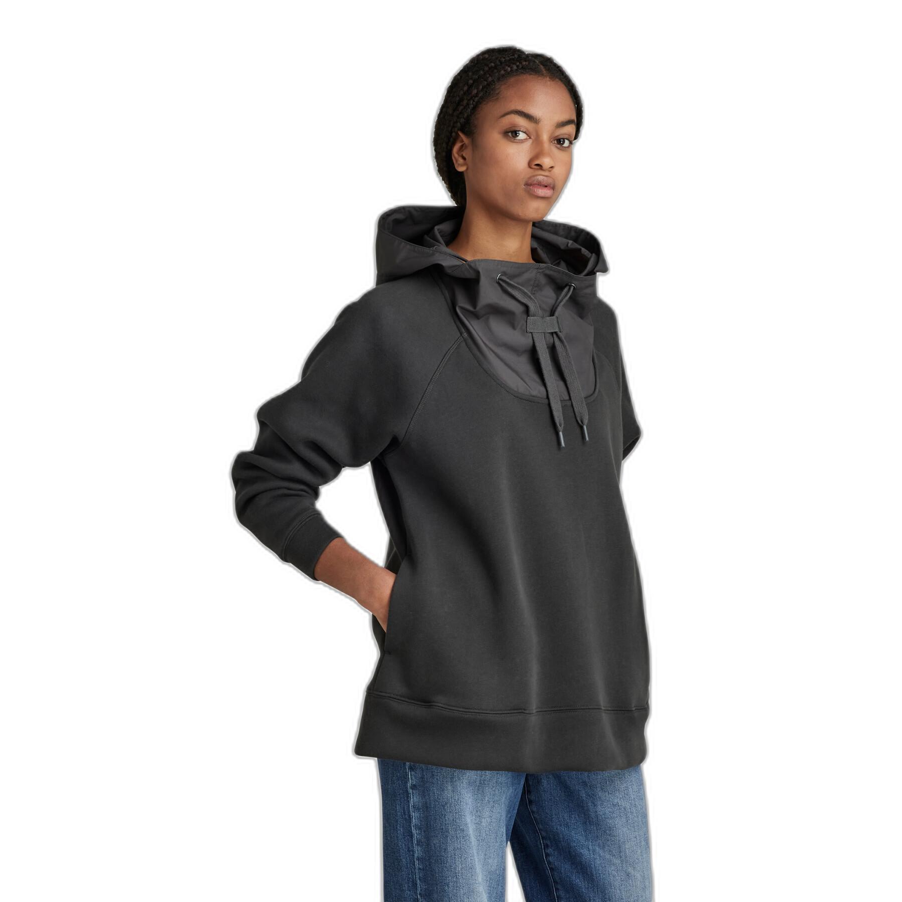 Sweatshirt à capuche femme G-Star Mix Graphic Loose