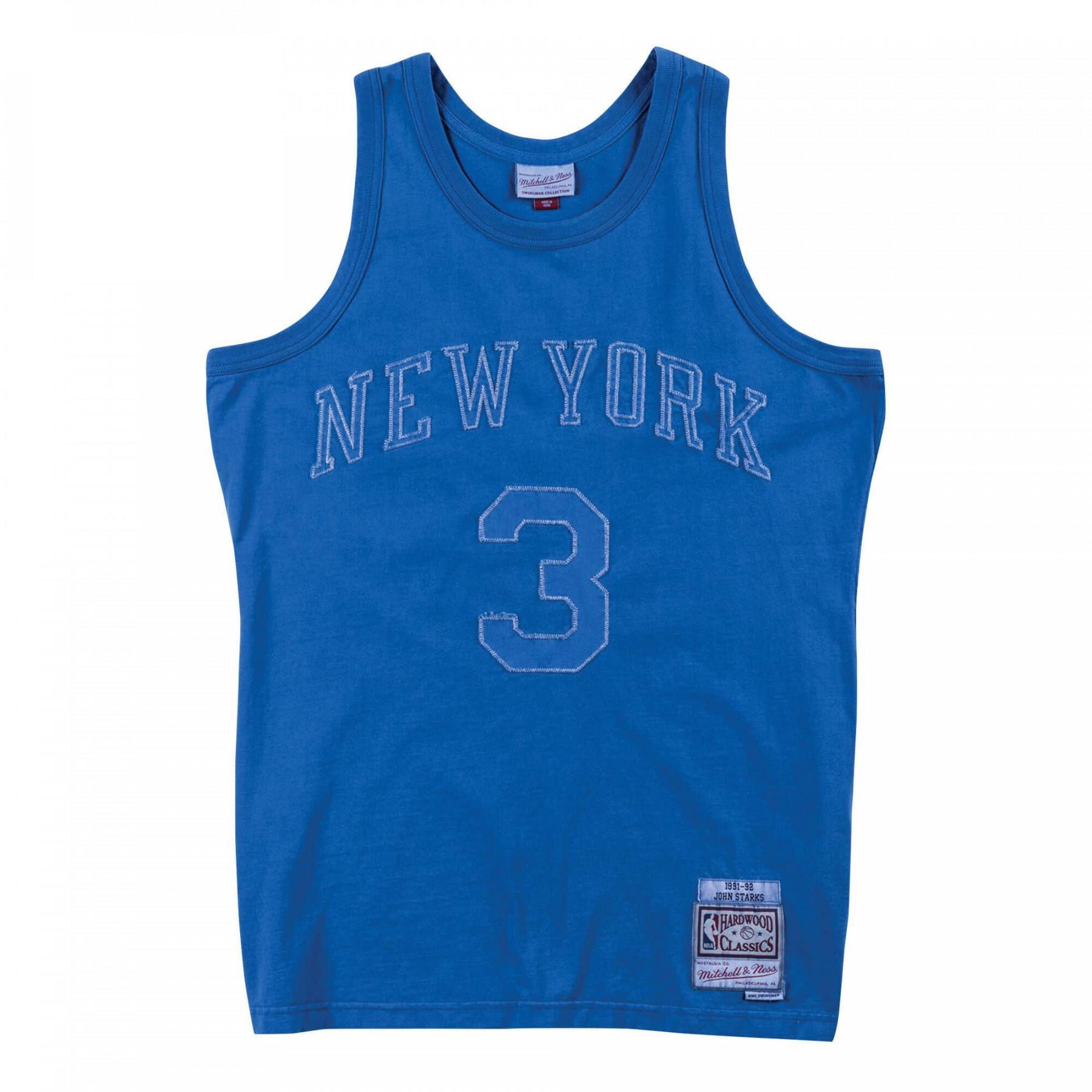 Maillot Mitchell & Ness Washed Out John Starks New York Knicks