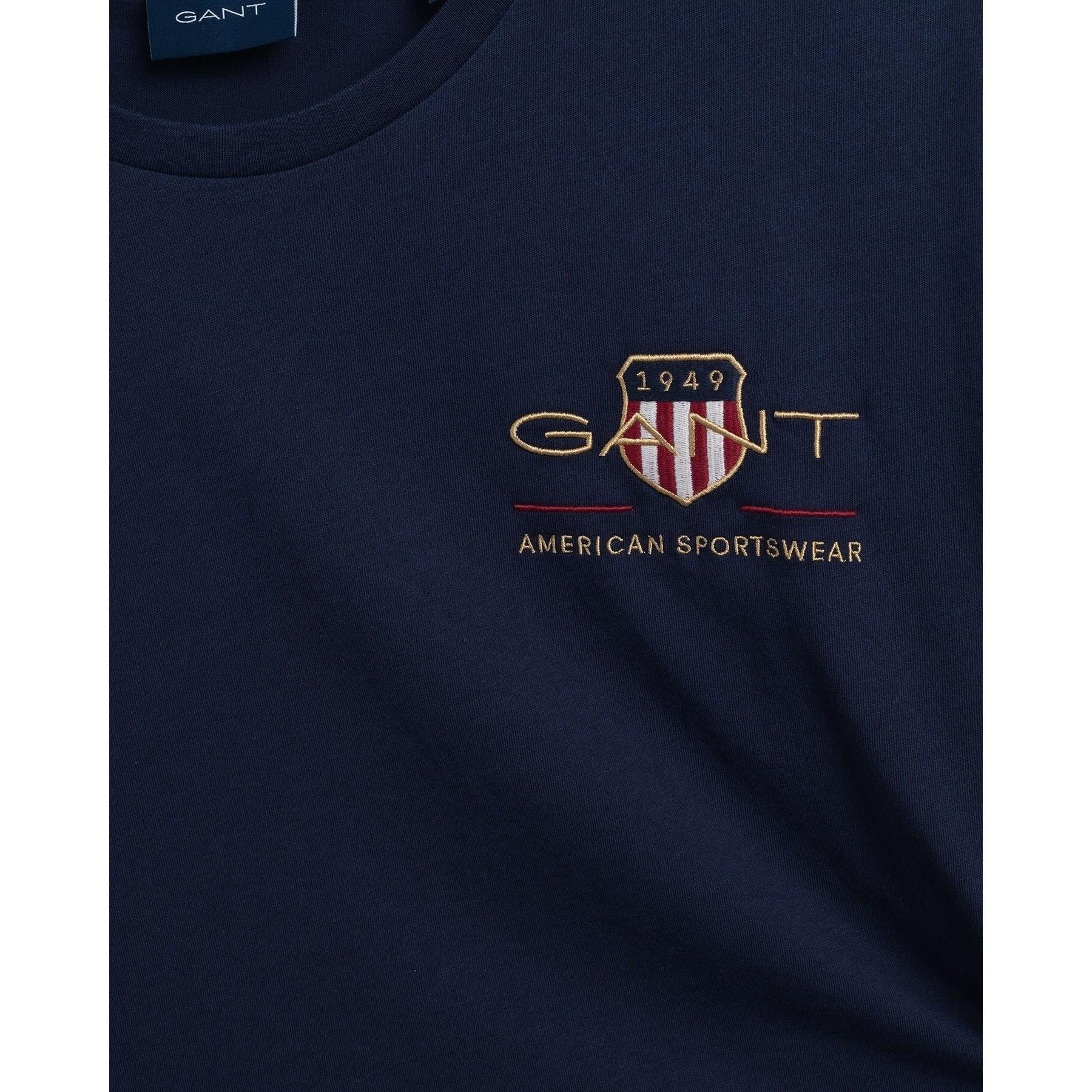 T-shirt brodé Gant Archive Shield