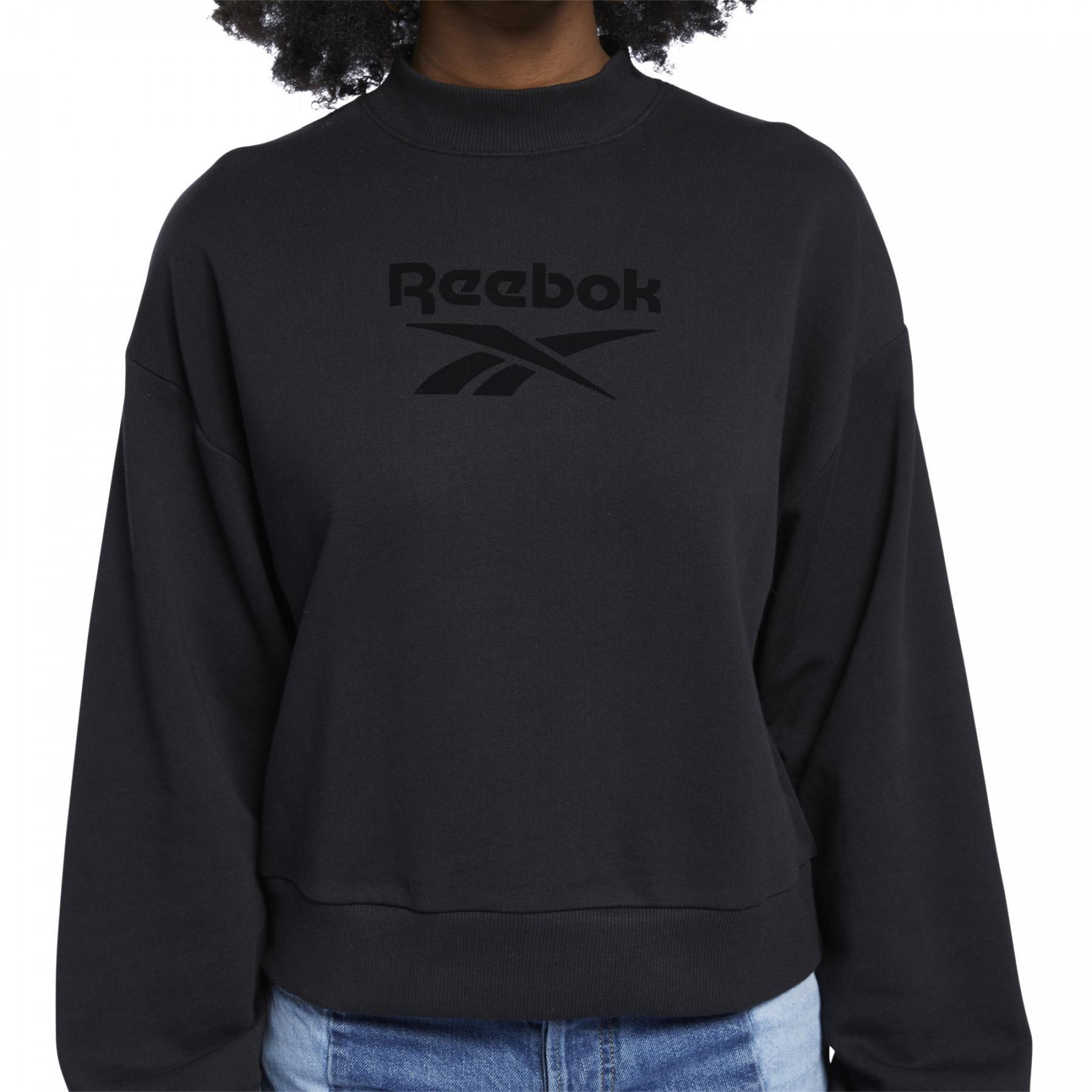 Sweatshirt femme Reebok Classics Mock Neck