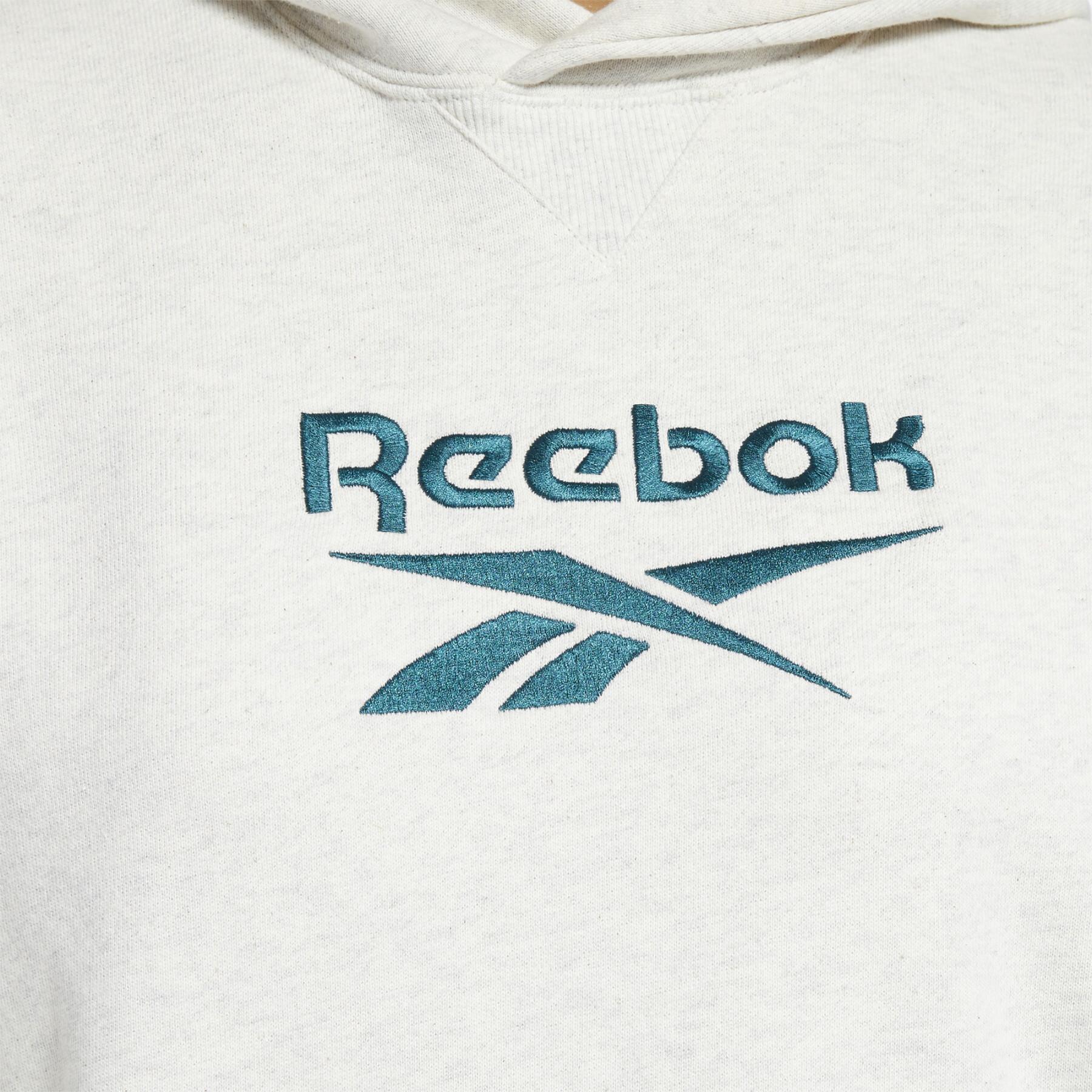 Sweat à capuche femme Reebok Big Logo